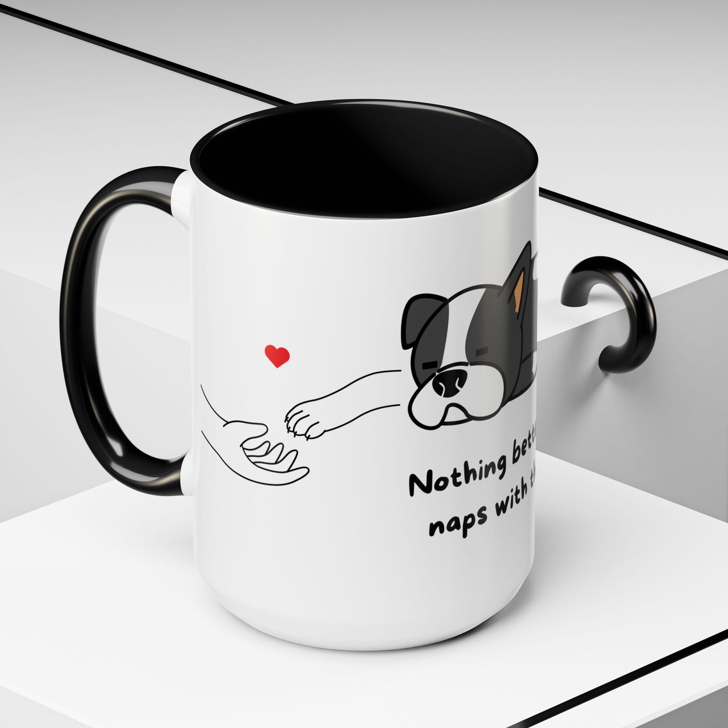 Nothing Better Than Naps With The Dog - Accent Coffee Mug (11, 15oz)
