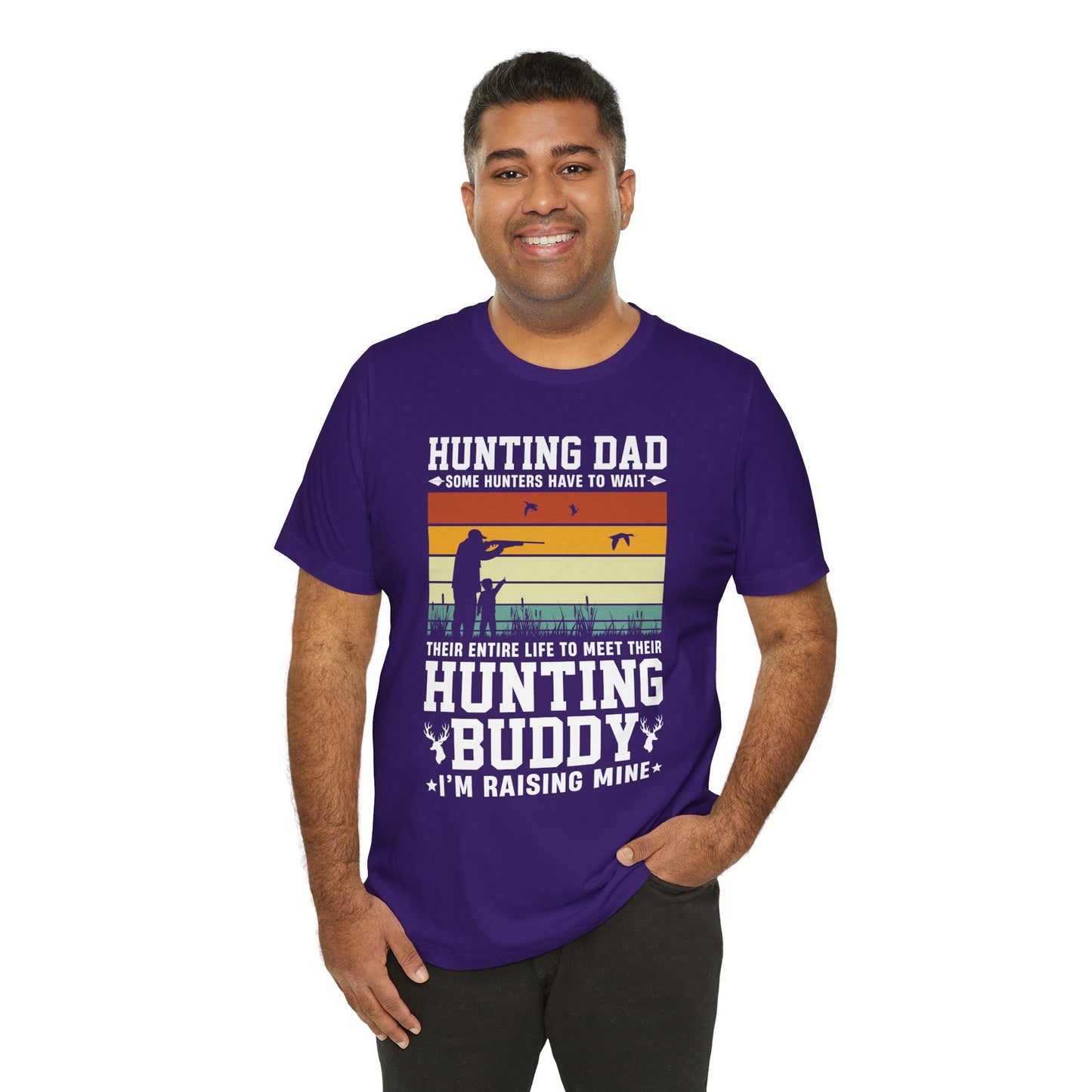 Hunting Dad - Unisex Jersey Short Sleeve Tee - 13770