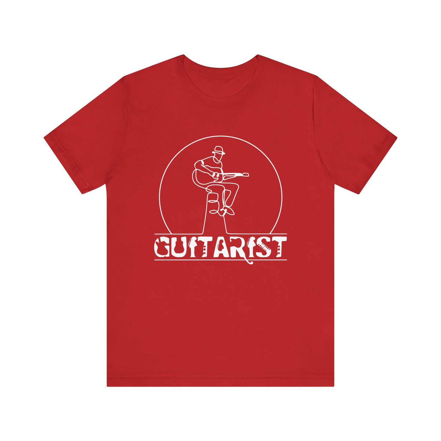 Guitarist - Unisex Jersey Short Sleeve Tee - 11905