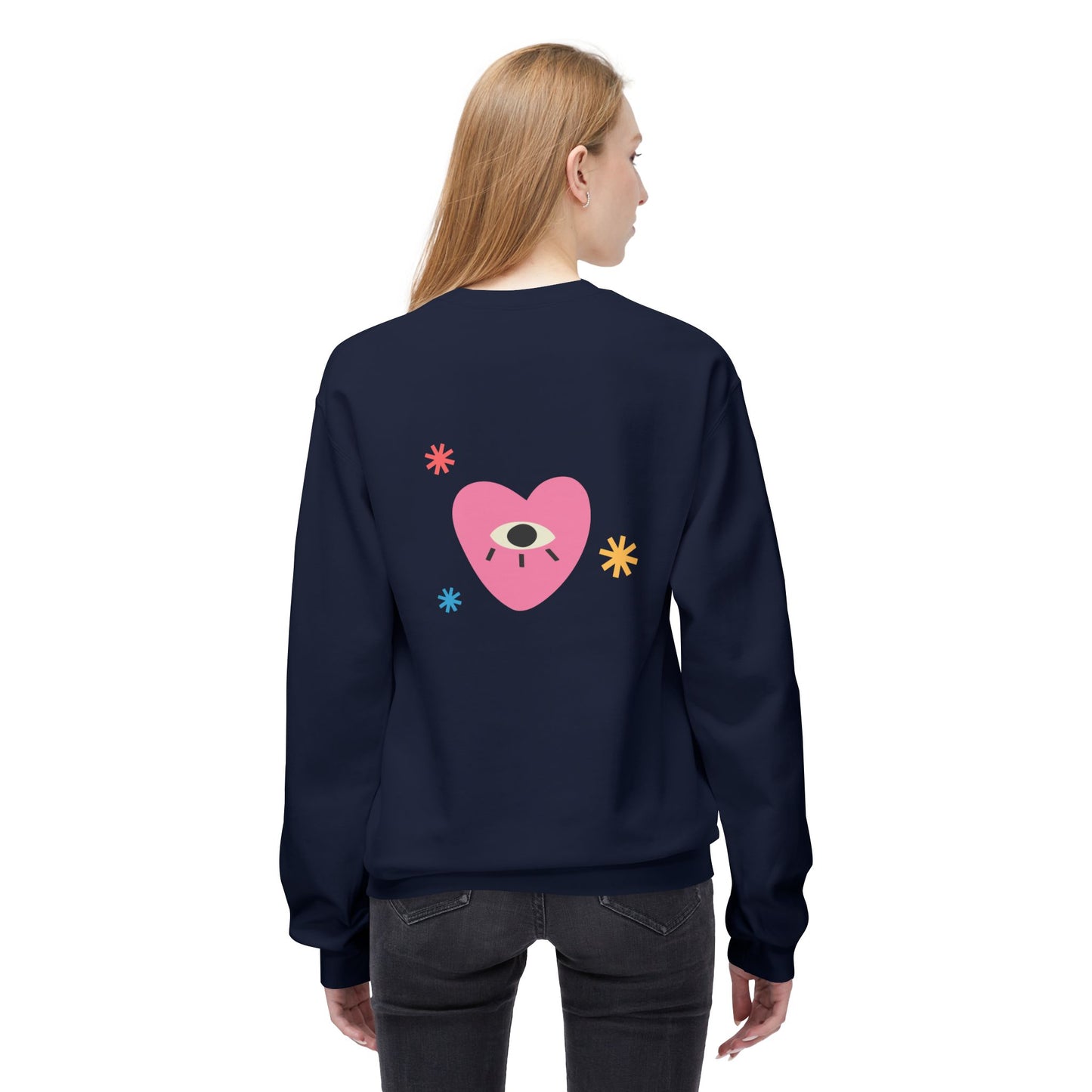 Love - Unisex Midweight Softstyle Fleece Crewneck Sweatshirt - 11624