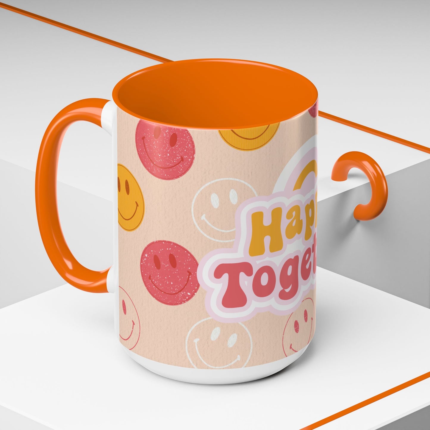 Happy Together - Accent Coffee Mug (11, 15oz) - 11173