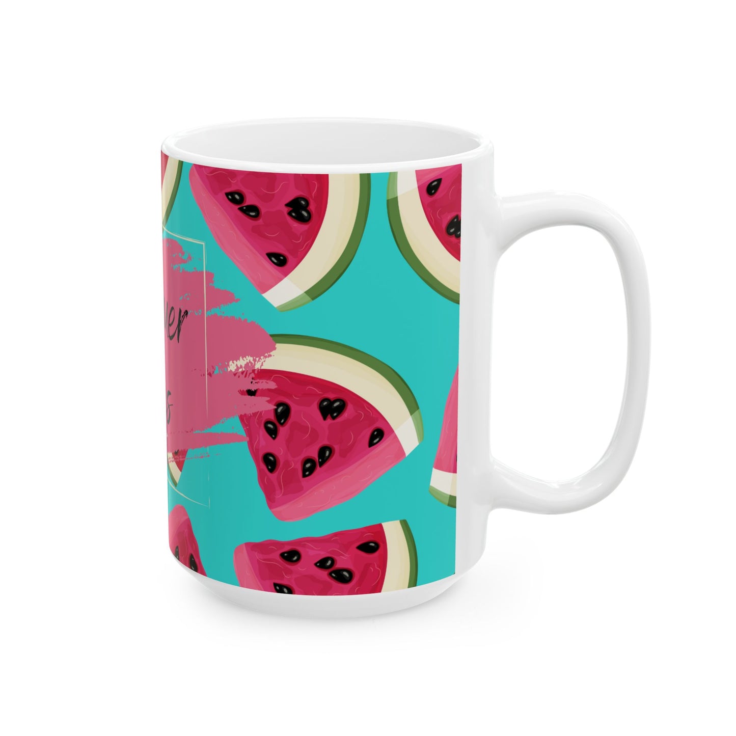 Summer Vibes - Ceramic Mug, (11oz, 15oz) - 11071