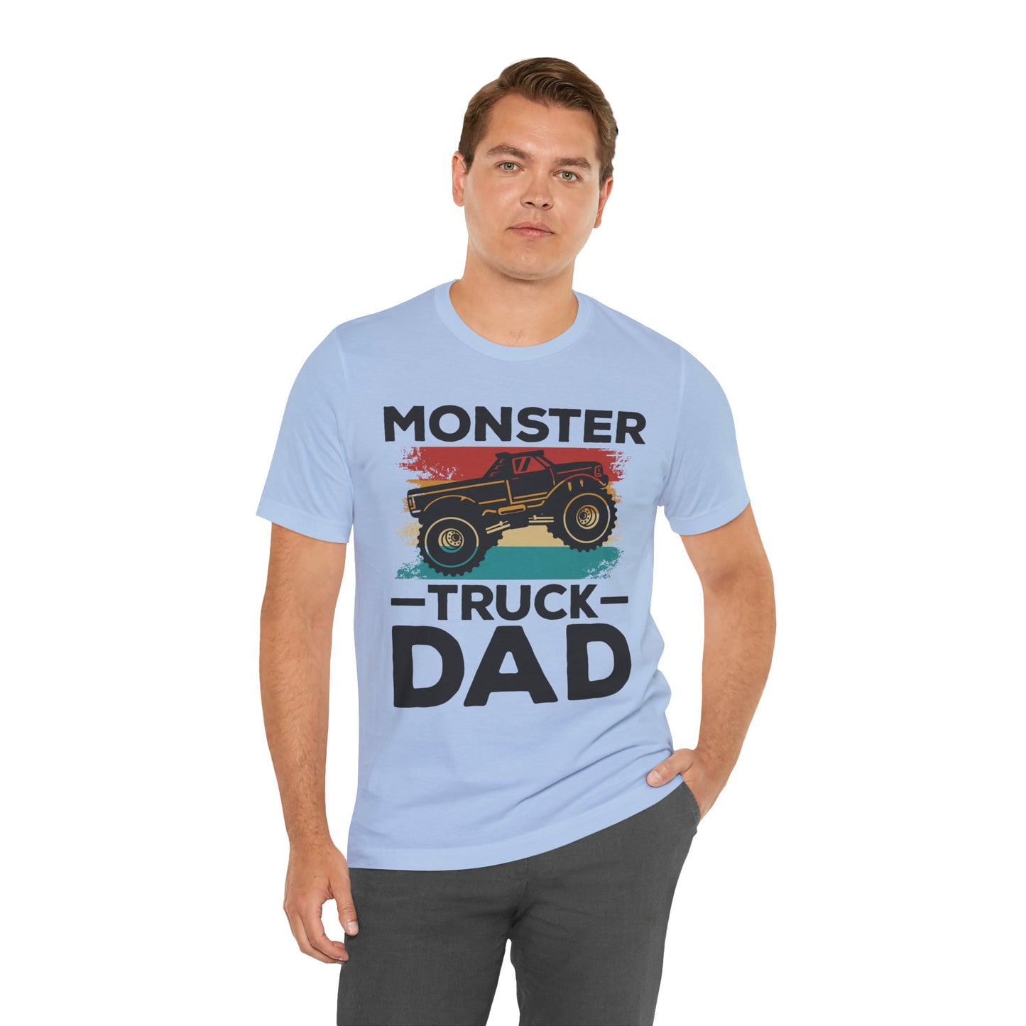 Monster Truck Dad - Unisex Jersey Short Sleeve Tee - 13723
