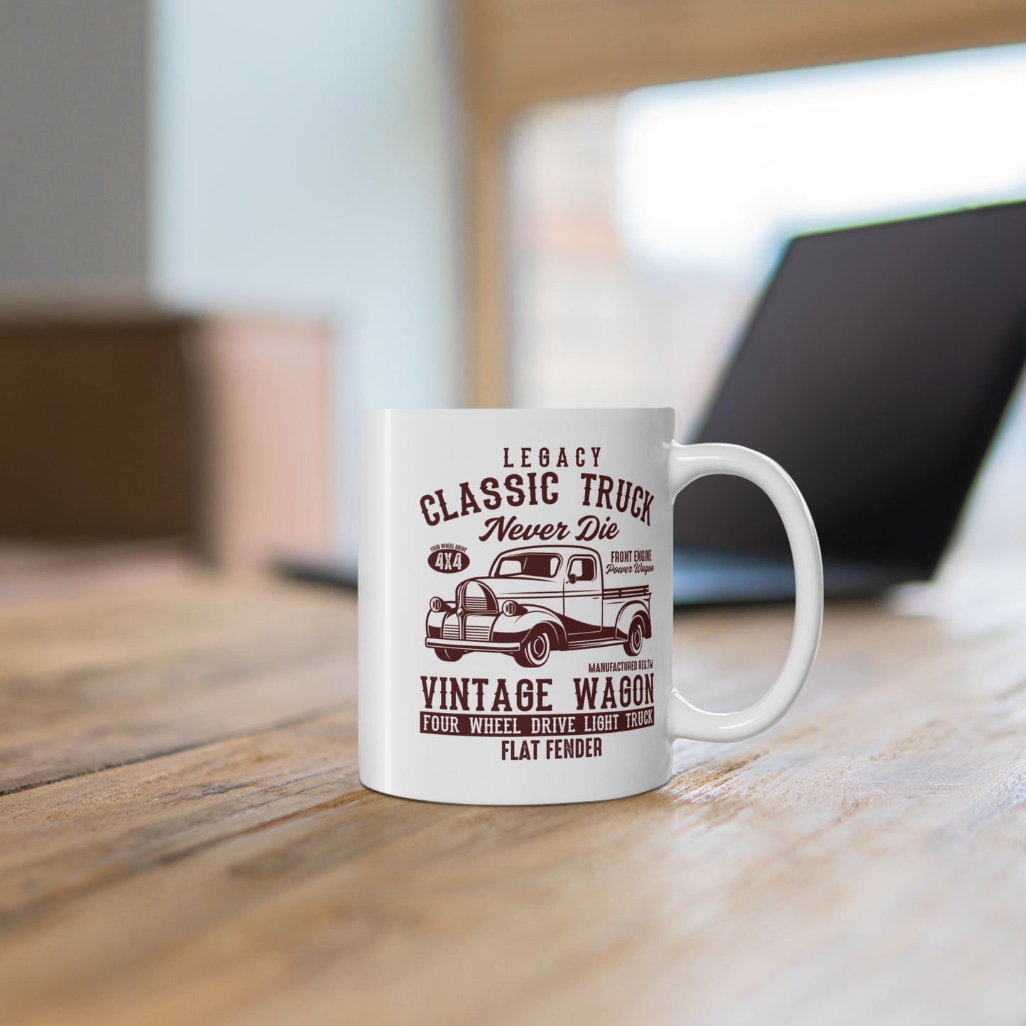 Classic Truck Never Die - Mug 11oz - 13037