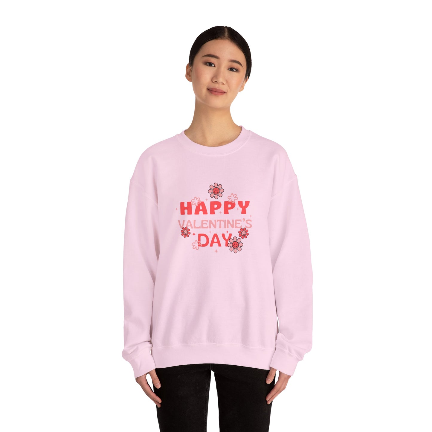 Happy Valentine's Day - Unisex Heavy Blend™ Crewneck Sweatshirt - 11021