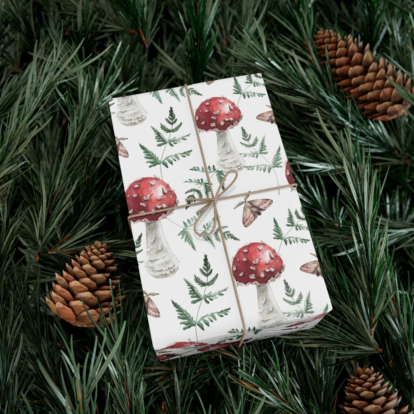 Red Mushroom - Gift Wrap Papers - 10242
