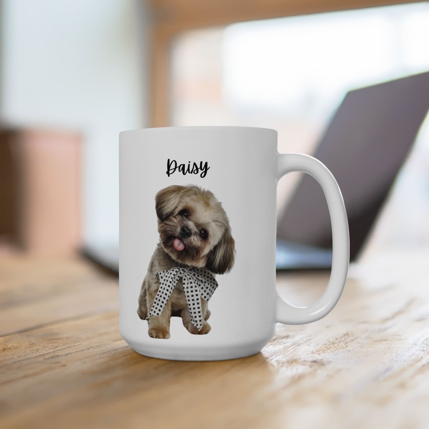 Personalised Dog Ceramic Mug - Perfect for Dog Lovers, Gift for Pet Owners - 14179
