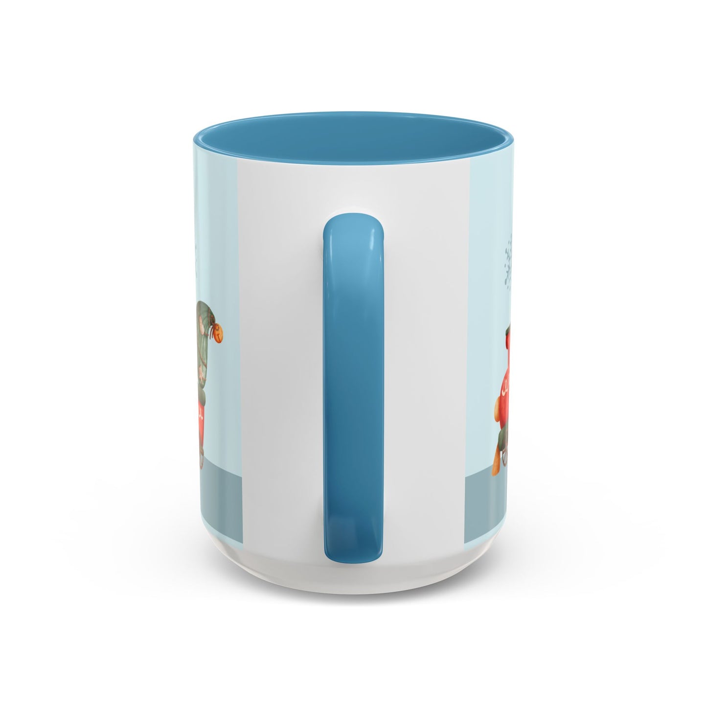 Merry Christmas, Gnomes on the Toy Trains - Accent Coffee Mug (11, 15oz) - 11100