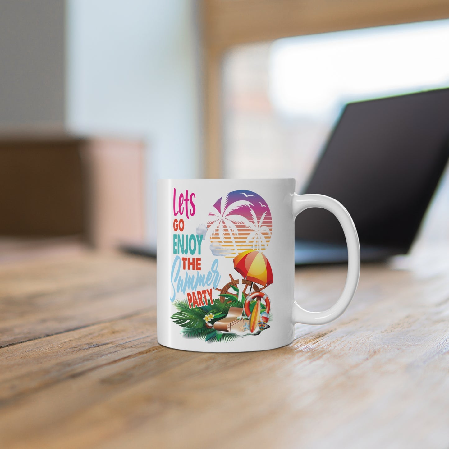 Let's Go, Enjoy The Summer Party - Mug 11oz - 13216