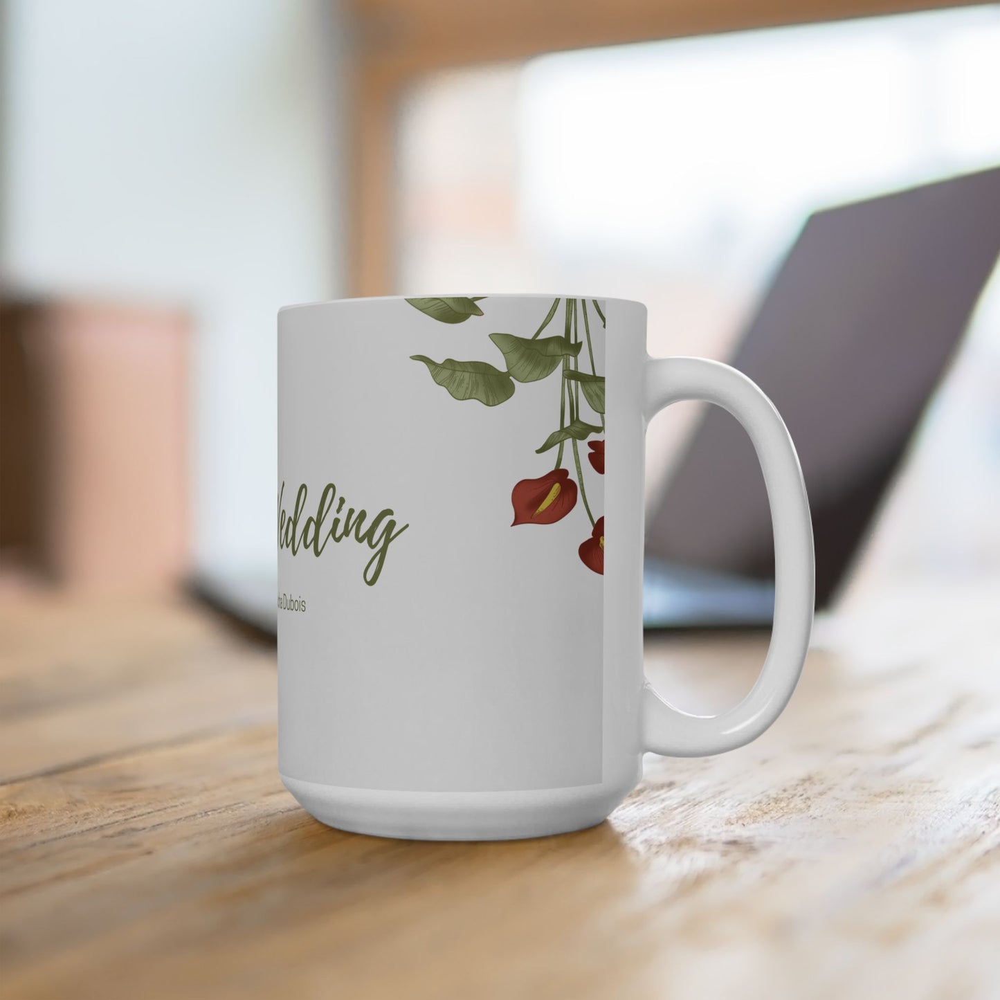 Happy Wedding, Names, Customizable - Ceramic Mug, (11oz, 15oz) - 10897