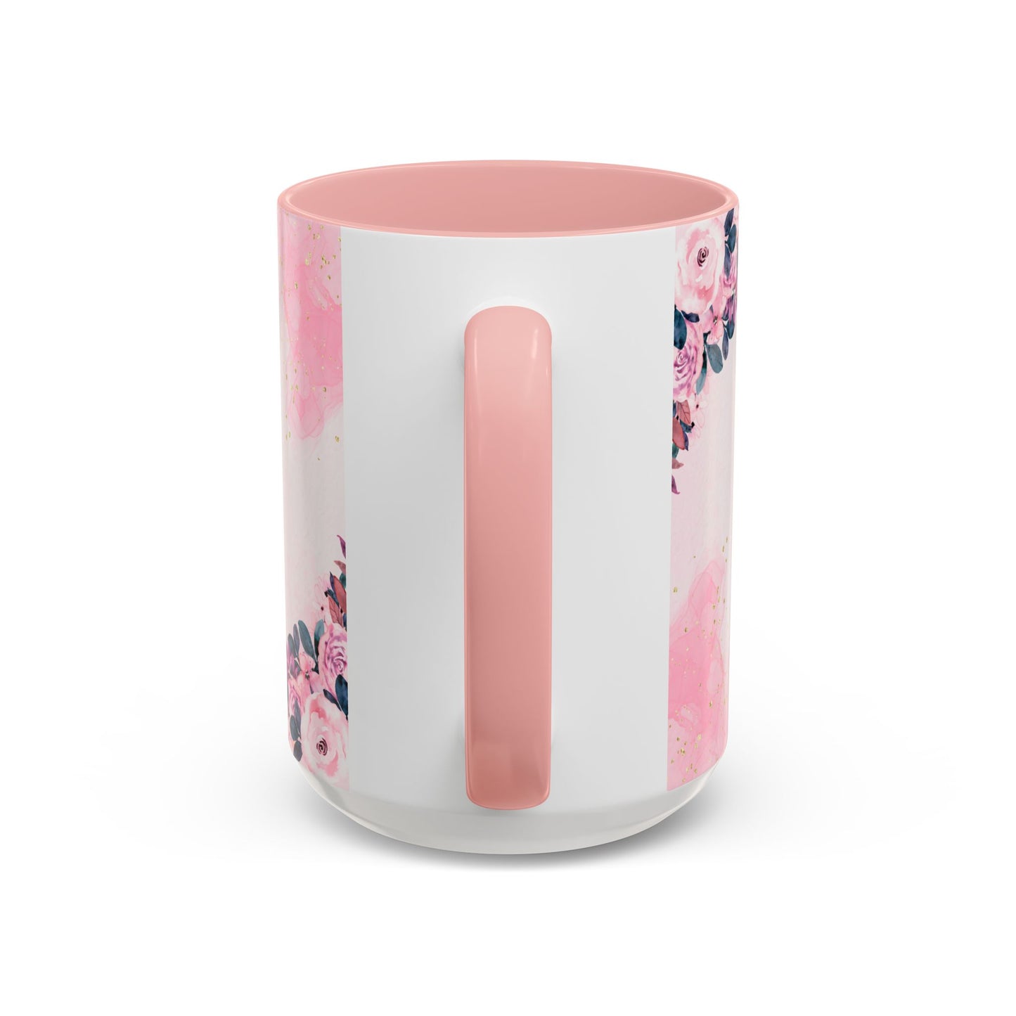 Happy Wedding, Details Customizable - Accent Coffee Mug (11, 15oz) - 11188