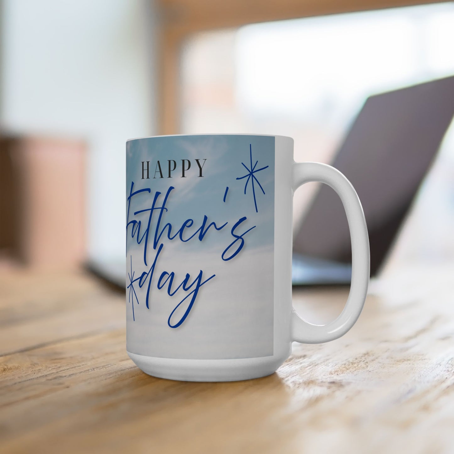 Personalized Father's Day Ceramic Mug - Father's Day Gift, Coffee Cup, Custom Mug, Dad Gift, 11oz/15oz - 14019