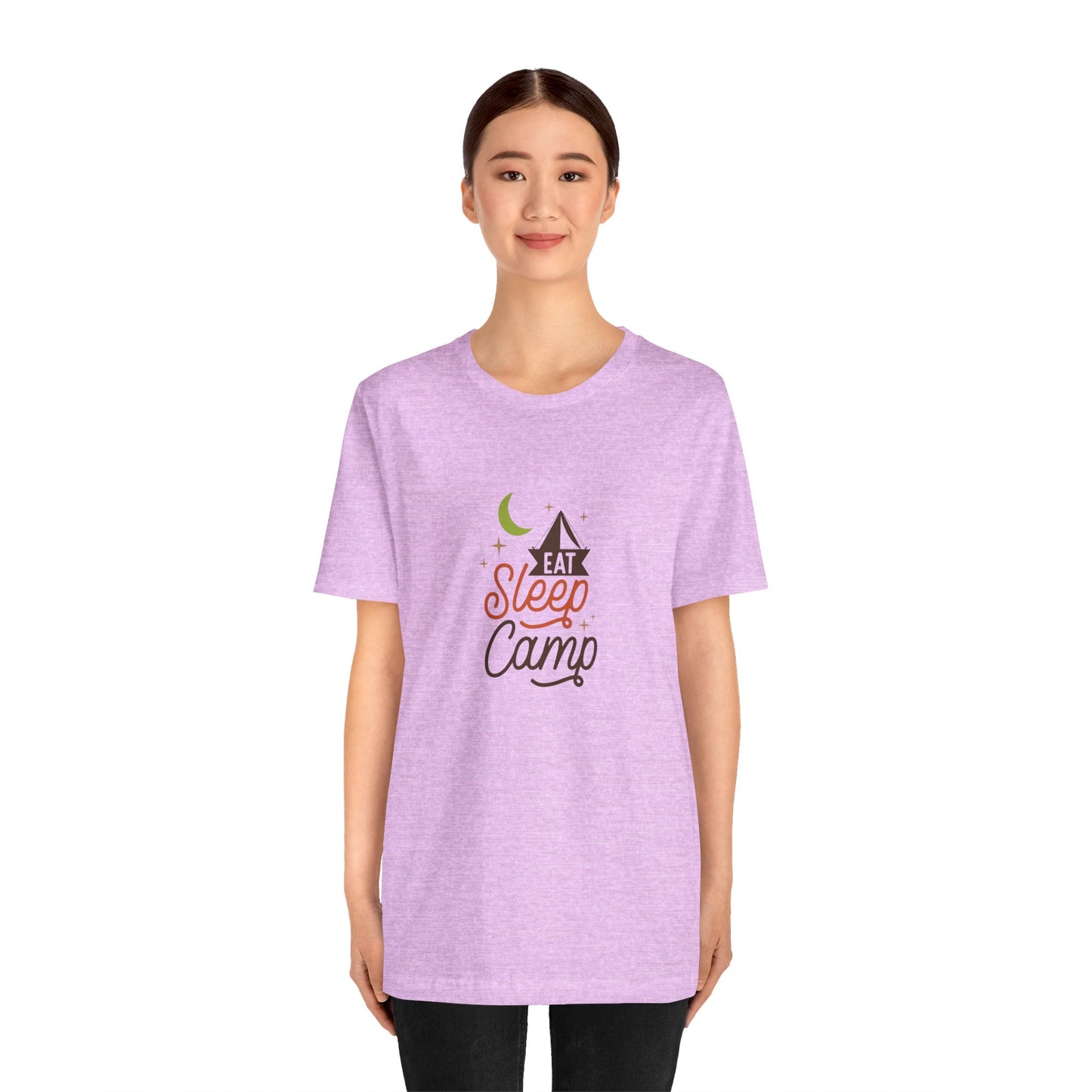 Eat Sleep Camp - Unisex Jersey Short Sleeve Tee - 10568