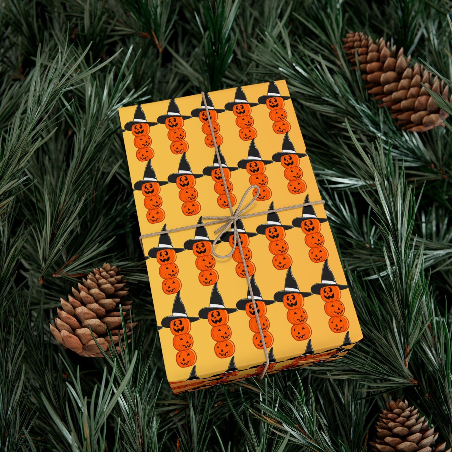 Pumpkin with Hat - Gift Wrap Papers - 13766