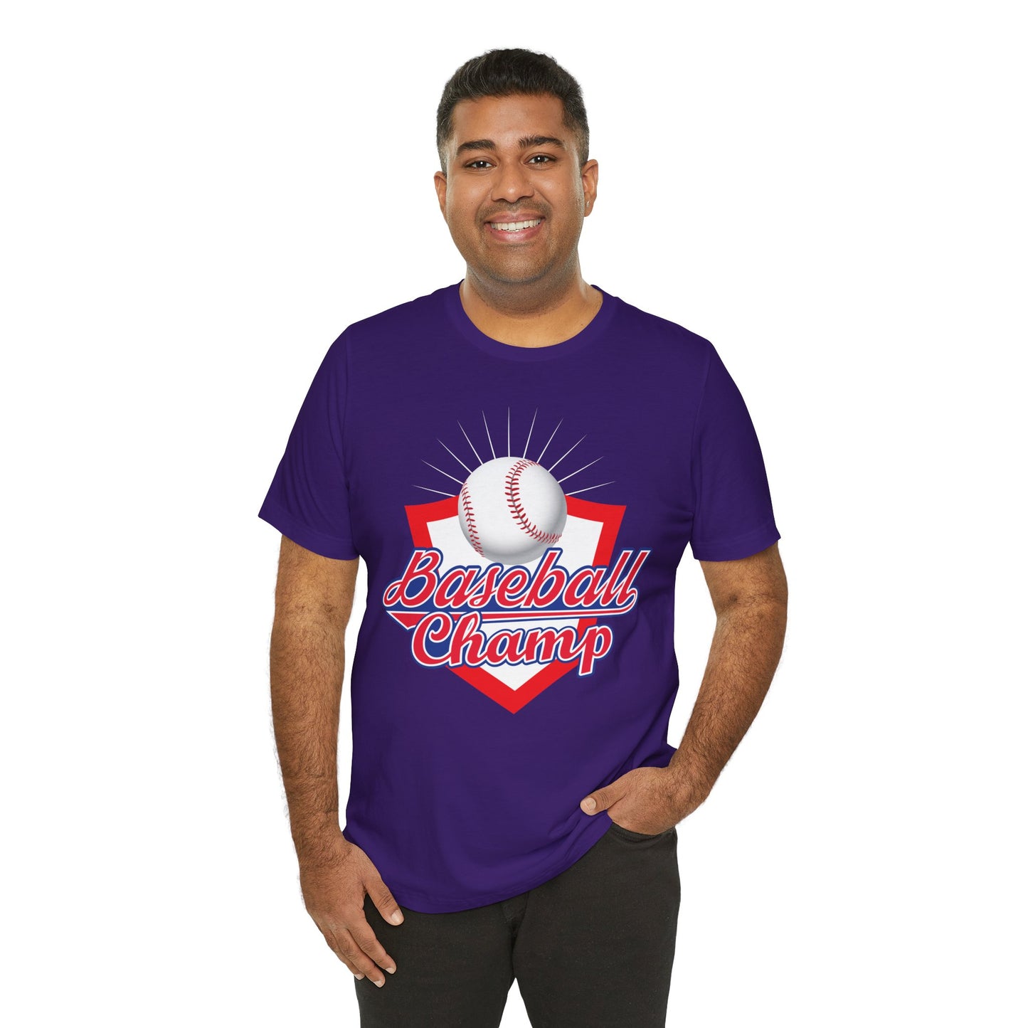 Baseball Champ - Unisex Jersey Short Sleeve Tee - 13858