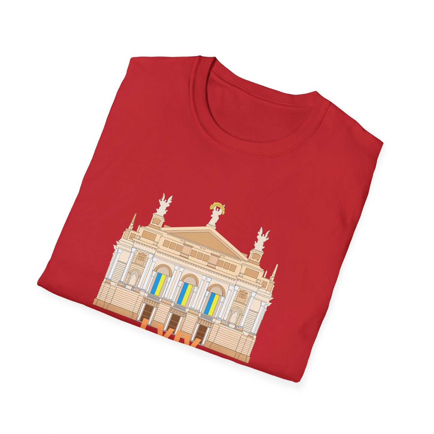 Lviv T-Shirt - Unisex Softstyle Tee - 12268