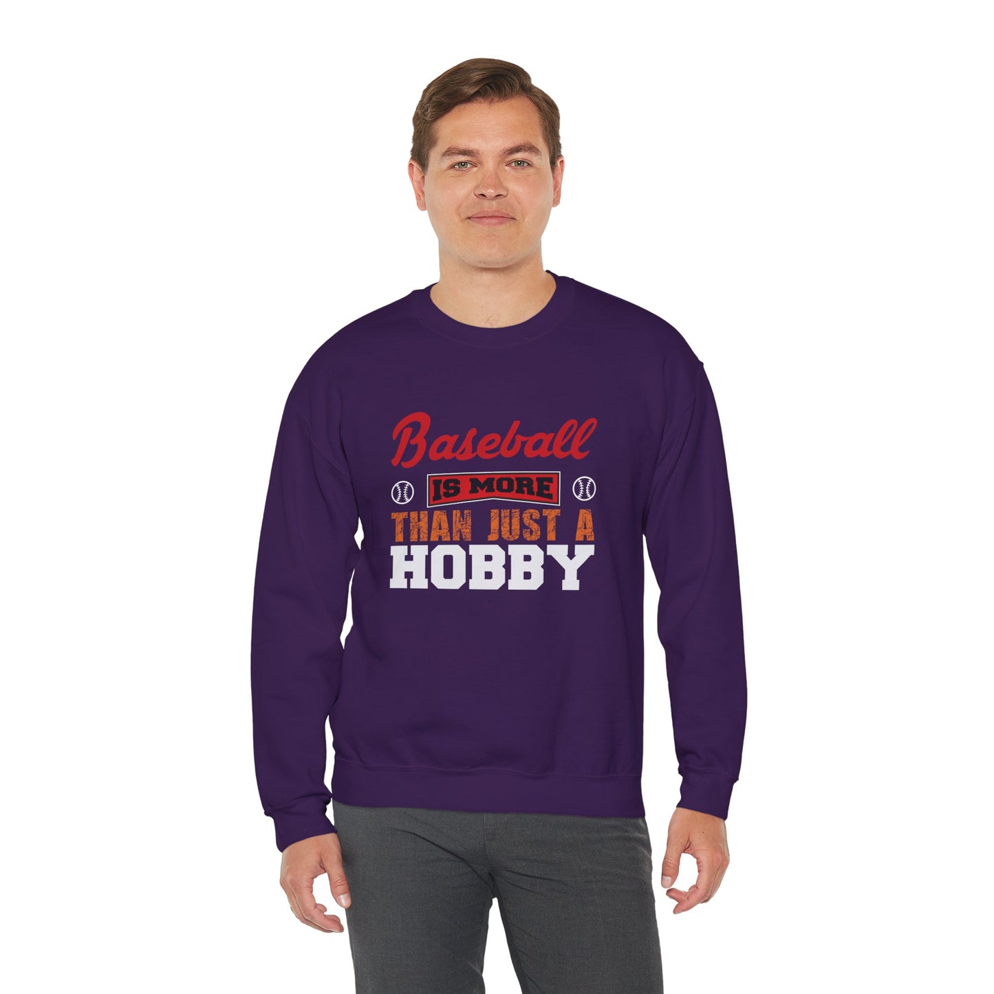 Baseball is More Than Just A Hobby - Unisex Heavy Blend™ Crewneck Sweatshirt - 12325