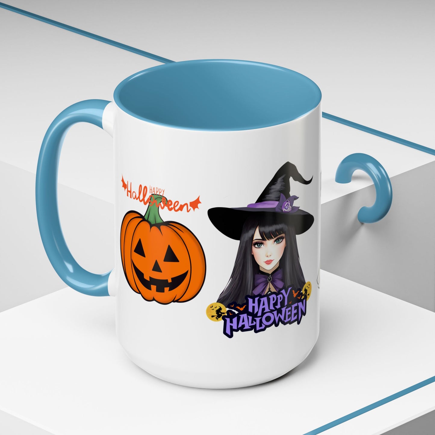 Happy Halloween - Accent Coffee Mug (11, 15oz)