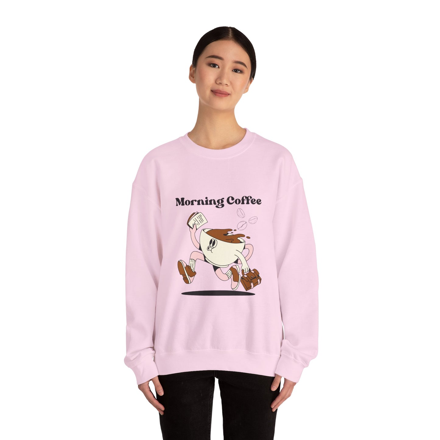 Morning Coffee - Unisex Heavy Blend™ Crewneck Sweatshirt - 11328