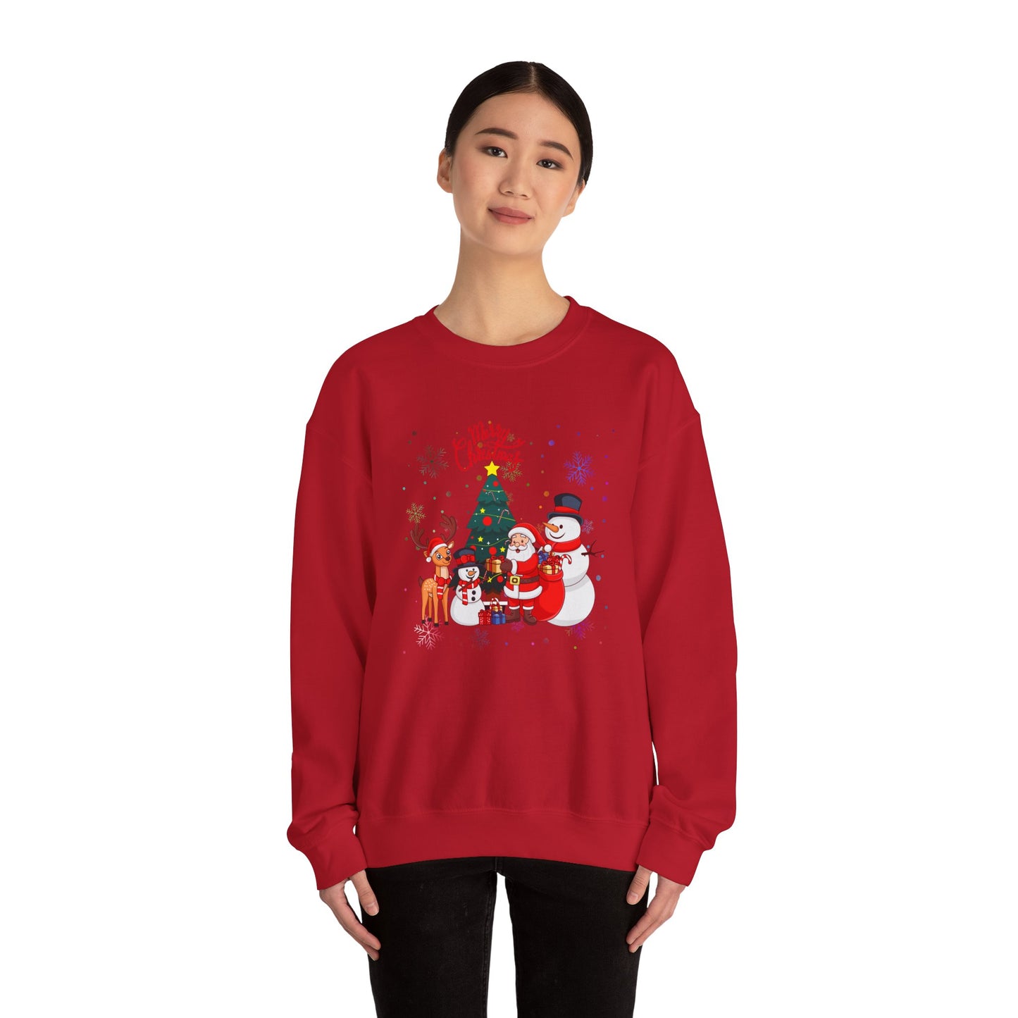 Merry Christmas - Unisex Heavy Blend™ Crewneck Sweatshirt - 10062