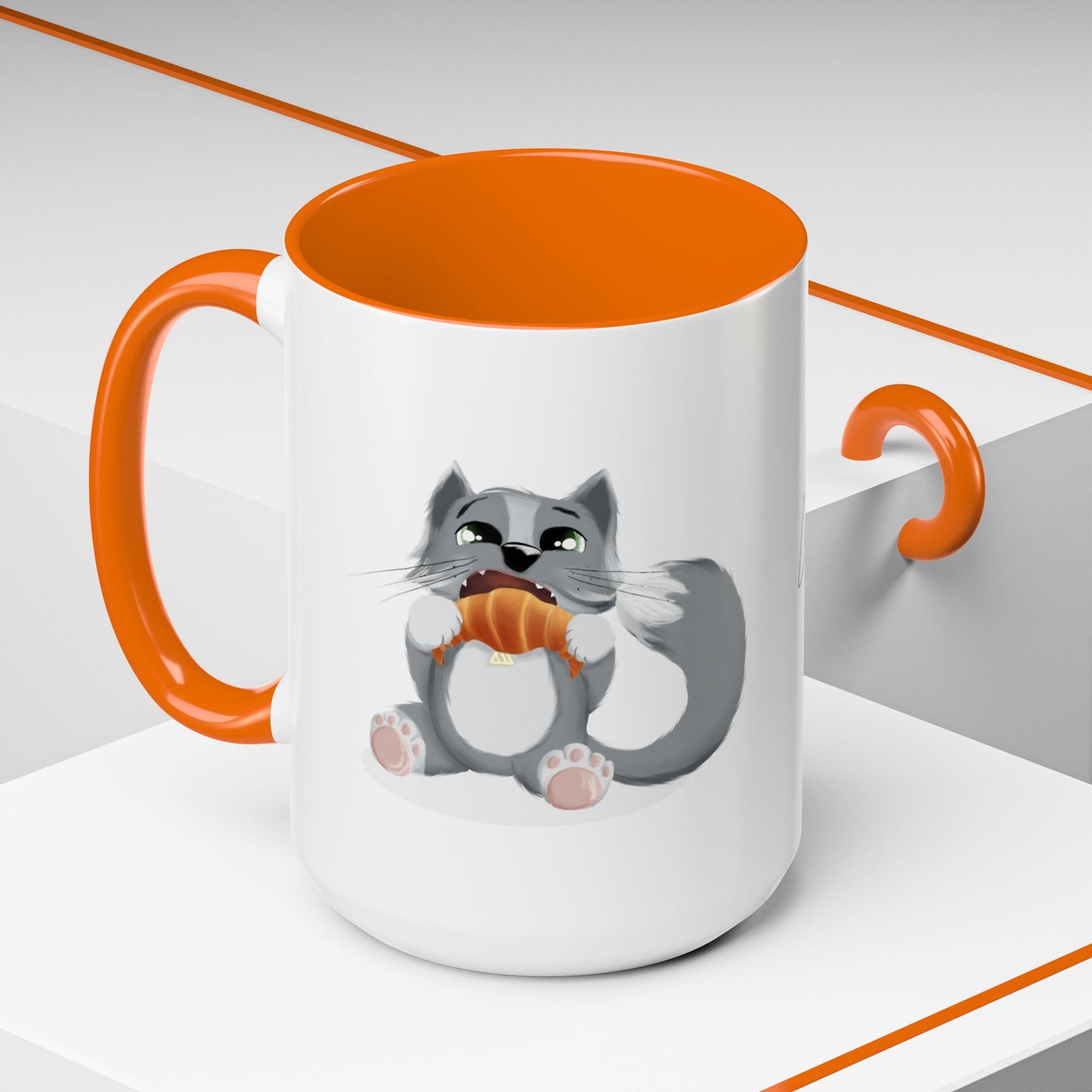 Life All Pure Creatures, Cats Are Practical - Accent Coffee Mug (11, 15oz) - 11003