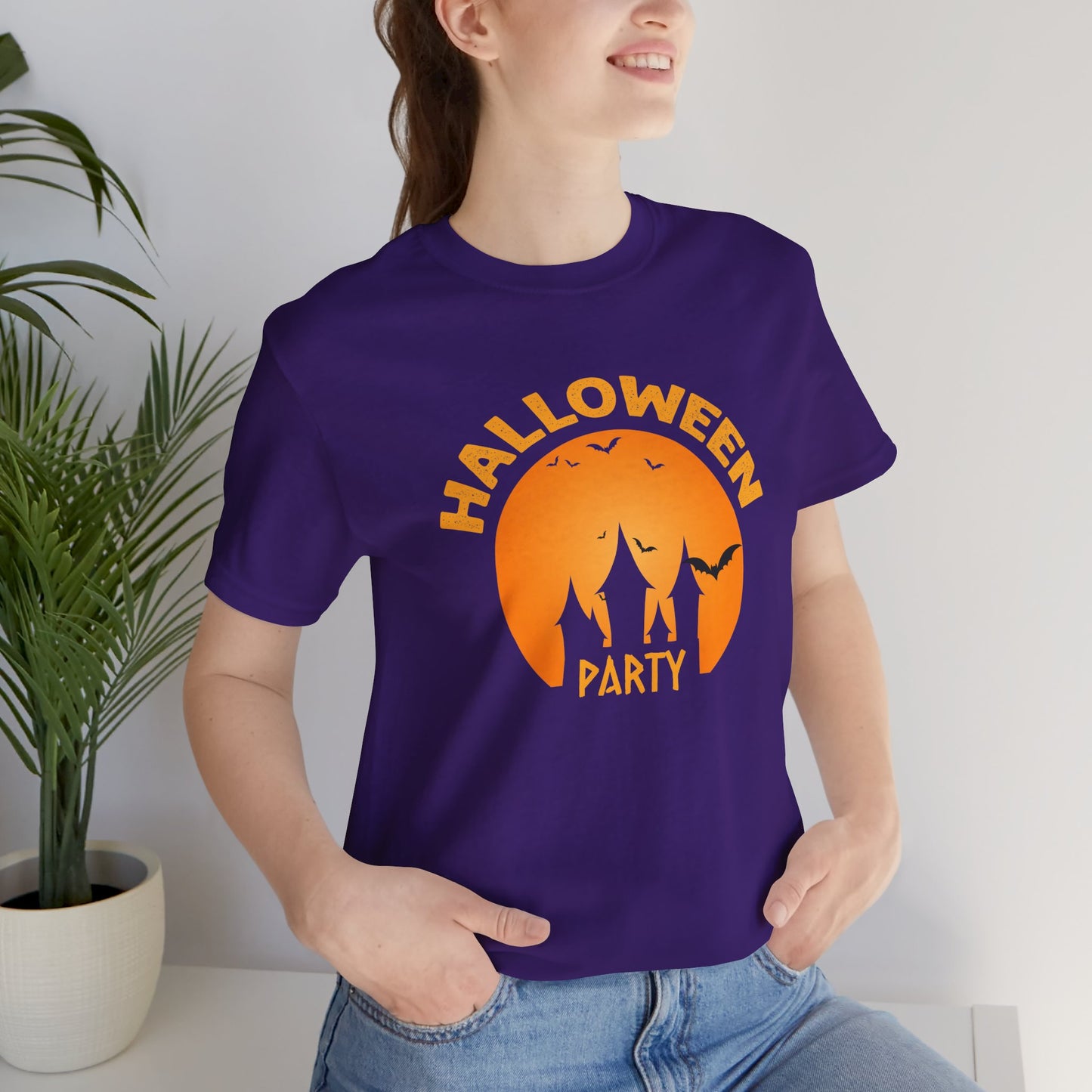 Halloween Party - Unisex Jersey Short Sleeve Tee - 12256