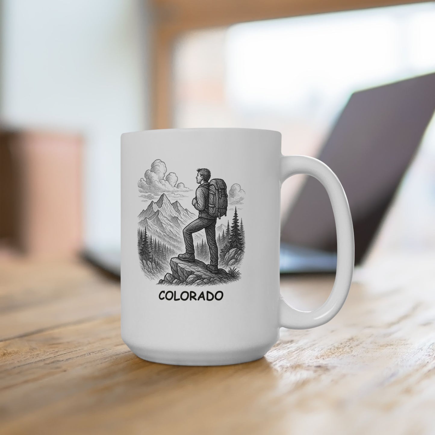 "In Colorado, we don’t do boring. We do breathtaking." Ceramic Mug - 13504