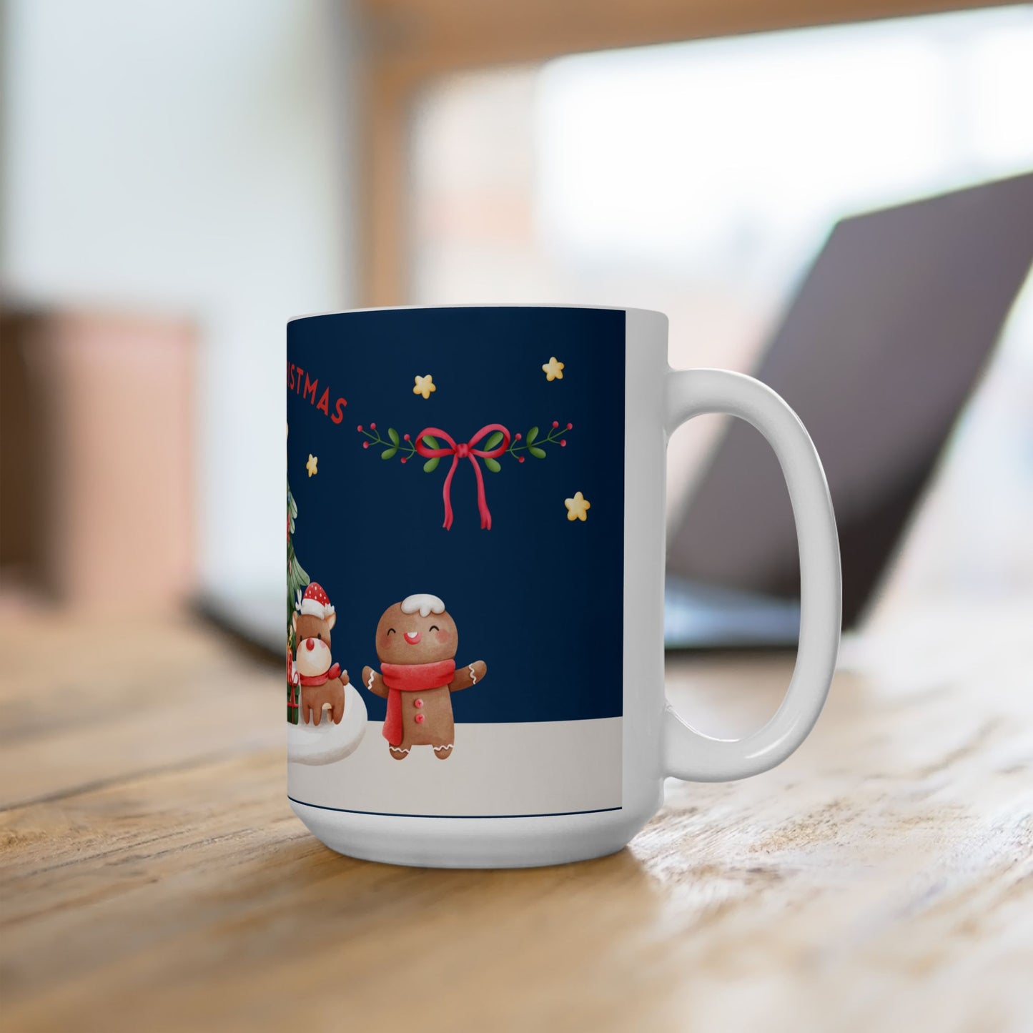Merry Christmas - Ceramic Mug, (11oz, 15oz) - 11064