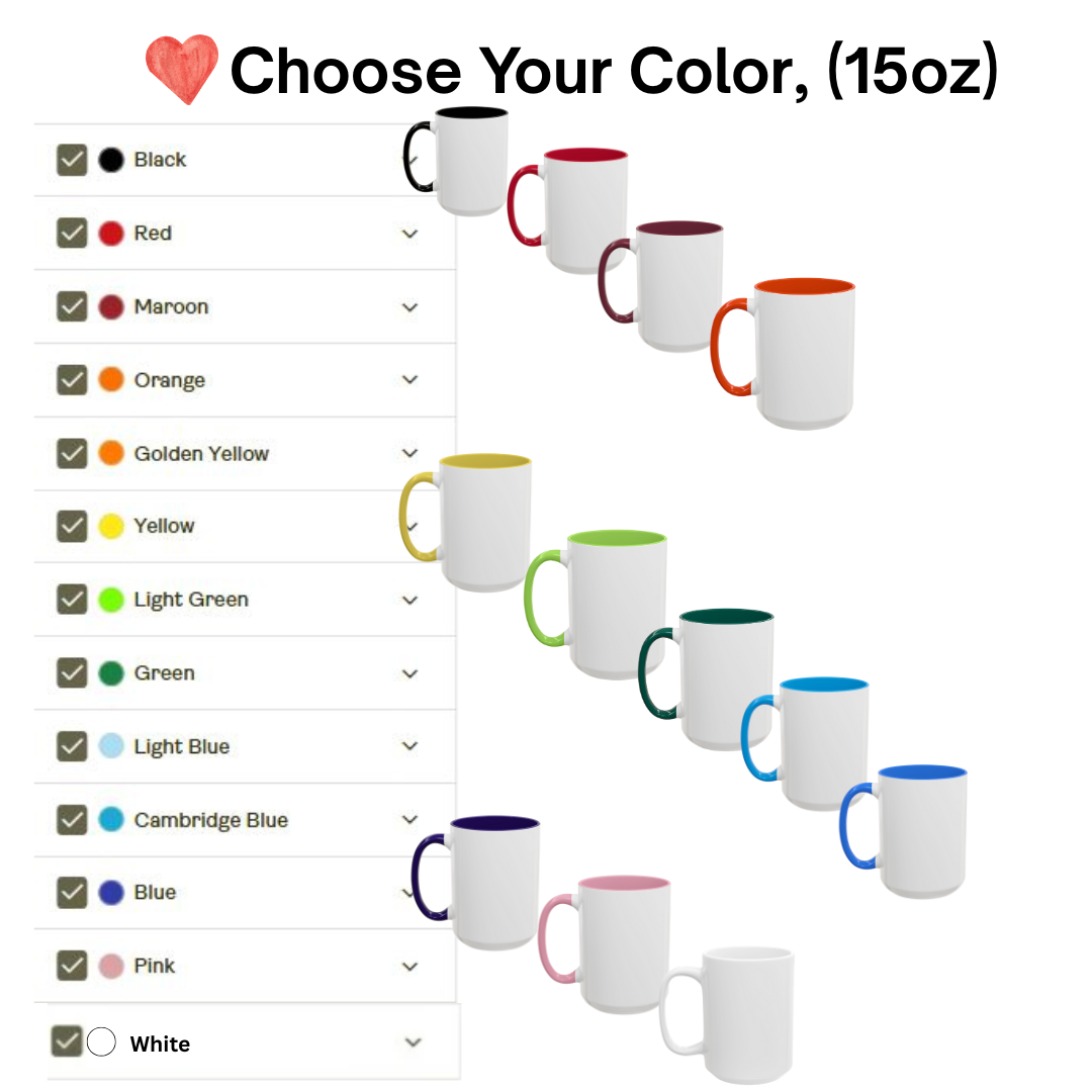 50th birthday gifts, happy 50th birthday mug, wildflowers custom mug, 1975 mug, floral mug, birthday gift for her, 50th birthday mug - 14212