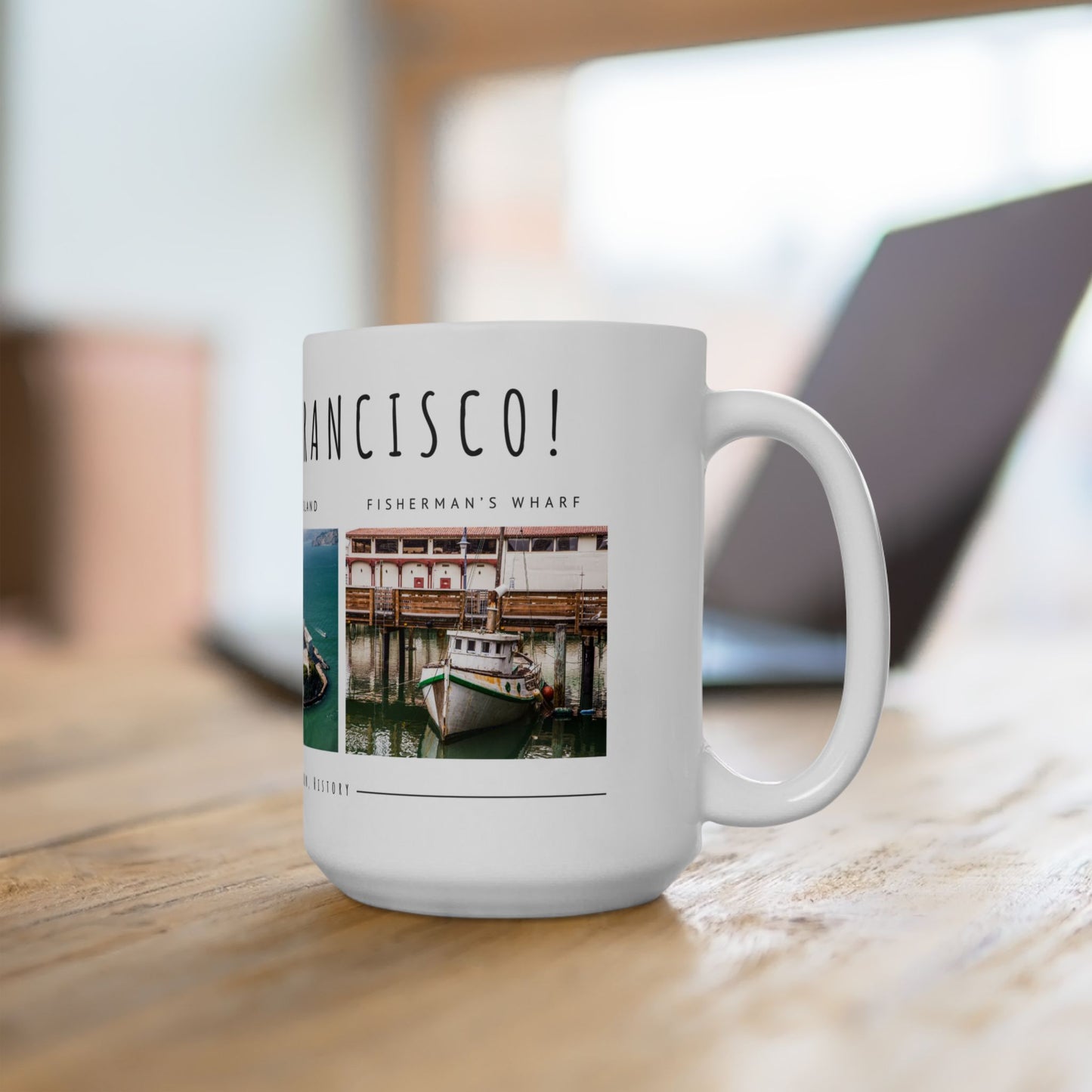 Hello San Francisco Ceramic Mug - Perfect Gift for Travelers - 12164