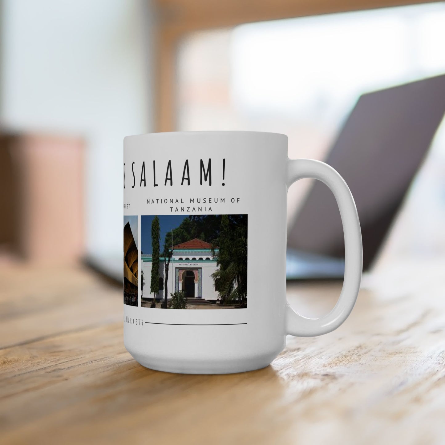 Hello, Dar es Salaam! Ceramic Mug (15oz & 11oz) - 12241