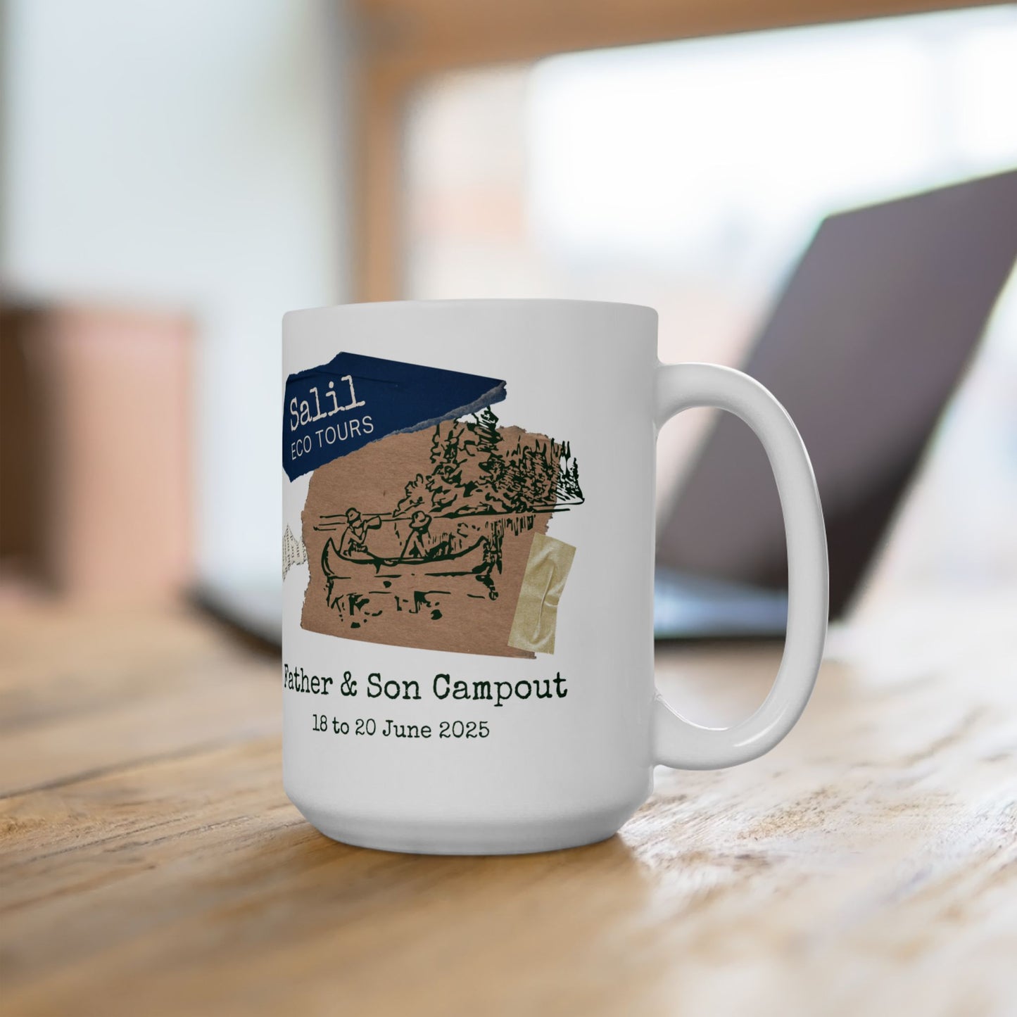 Life Is Adventure With Dad - Ceramic Mug, (11oz, 15oz) - 10970