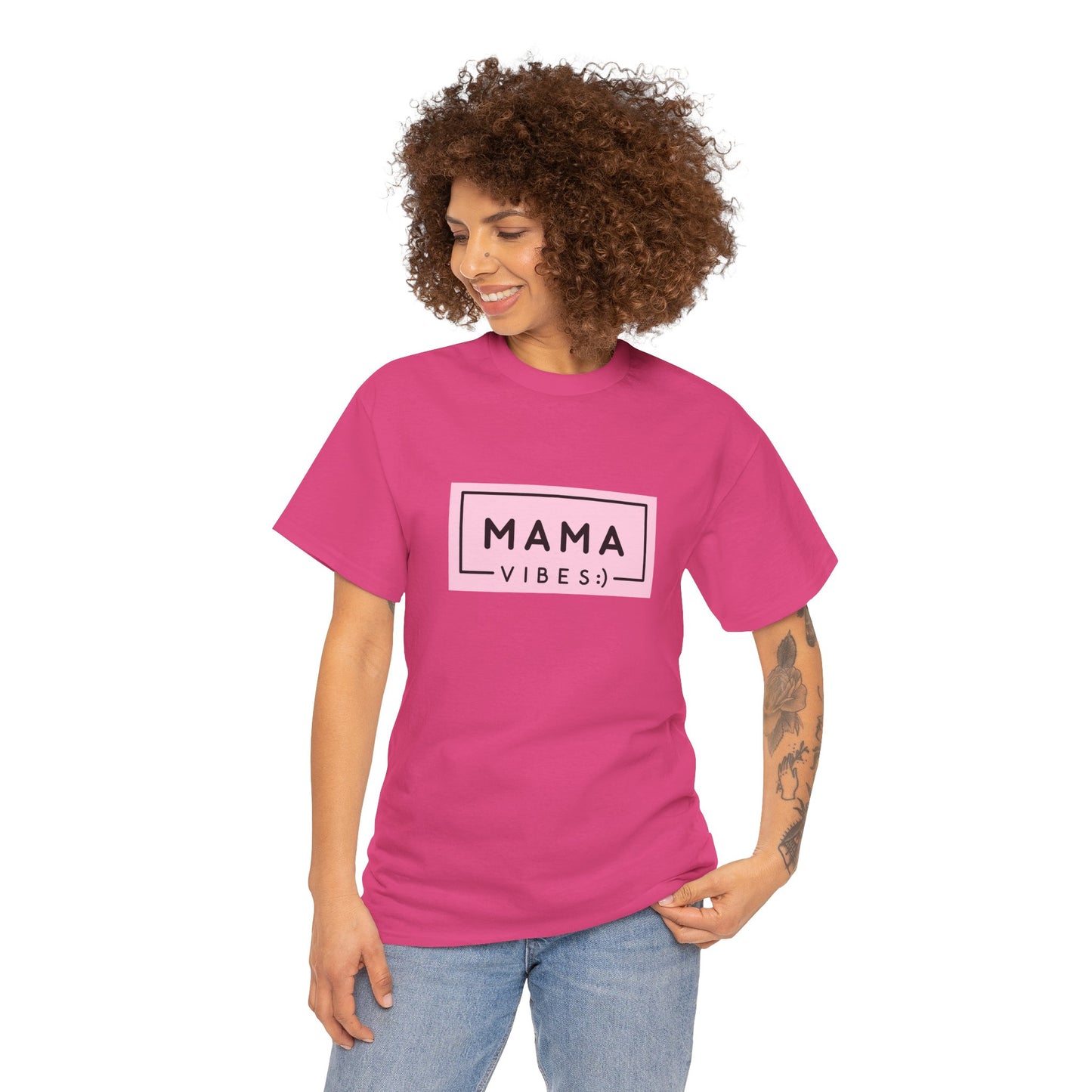 Mama Vibes - Unisex Heavy Cotton Tee - 11771