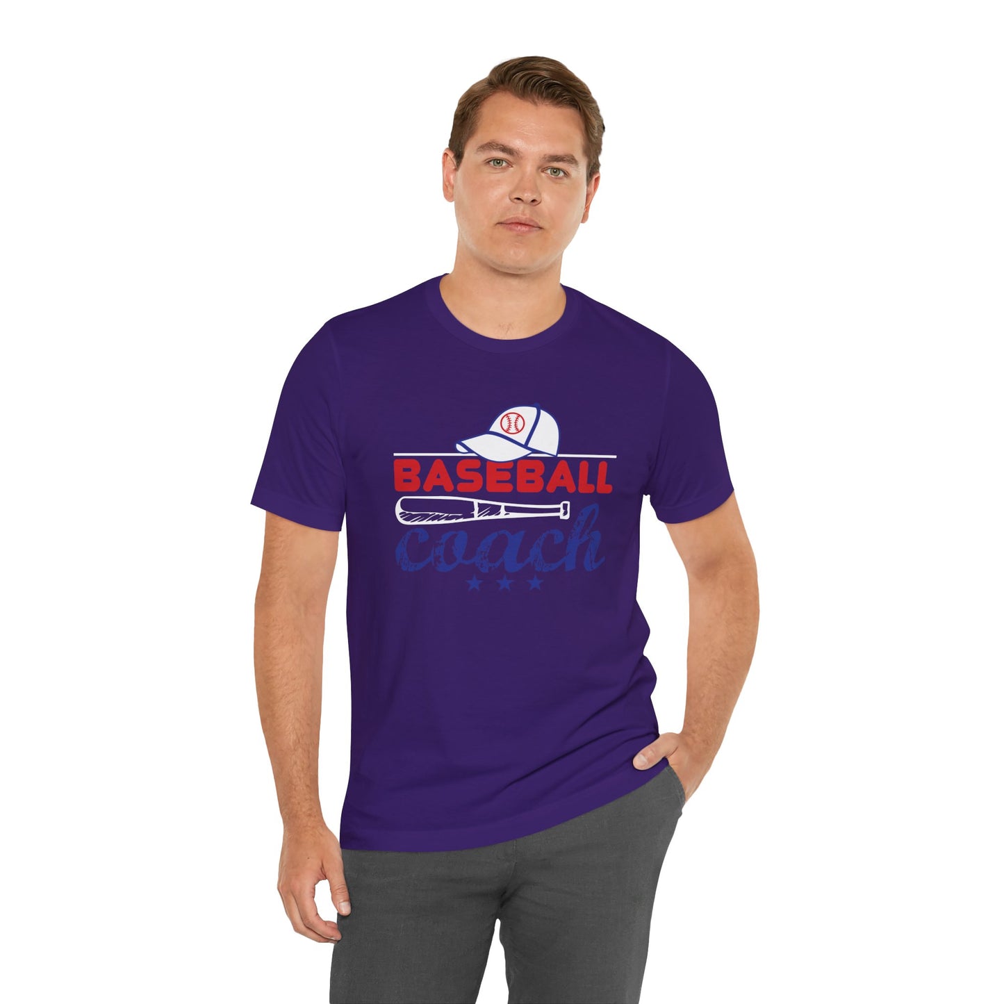 Baseball Coach - Unisex Jersey Short Sleeve Tee - 13909