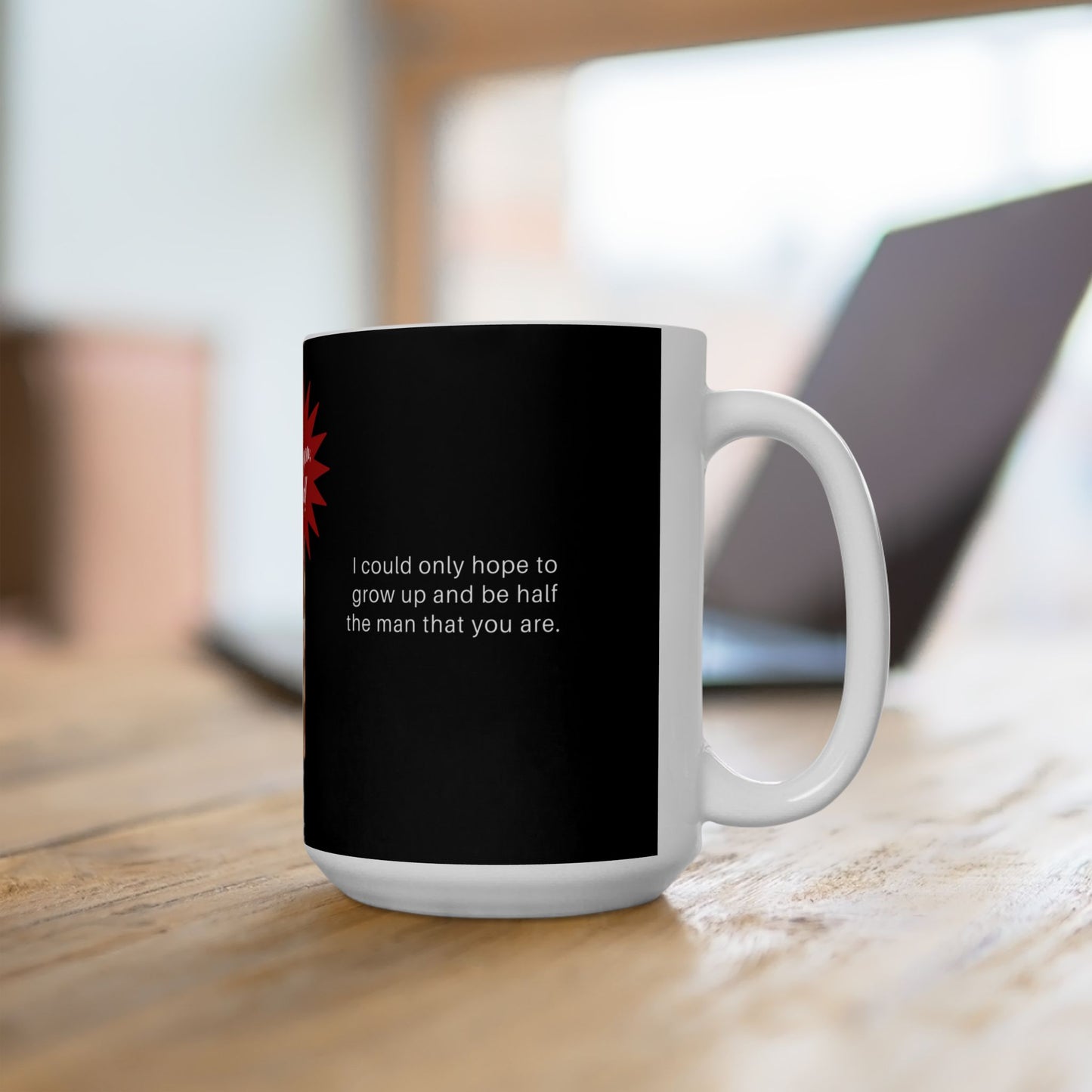 Personalized Dad Mug, Custom Coffee Cup, Gift for Father, I Love You Dad, Unique Father's Day Present - 14037