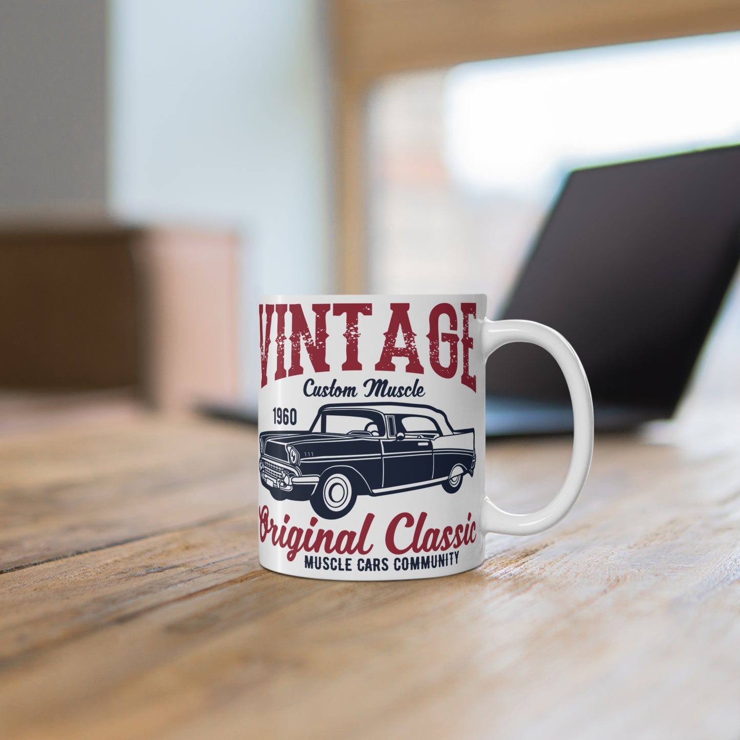 Vintage Custom Muscle, Original Classic - Mug 11oz - 12960