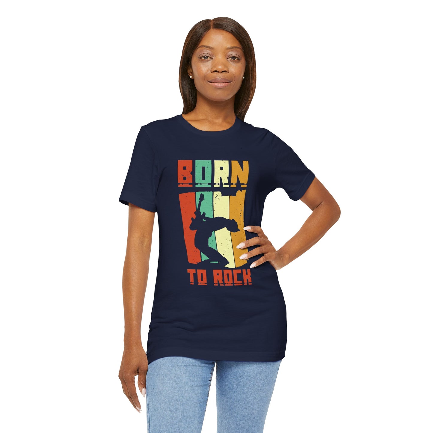 Born To Rock - Unisex Jersey Short Sleeve Tee - 11610