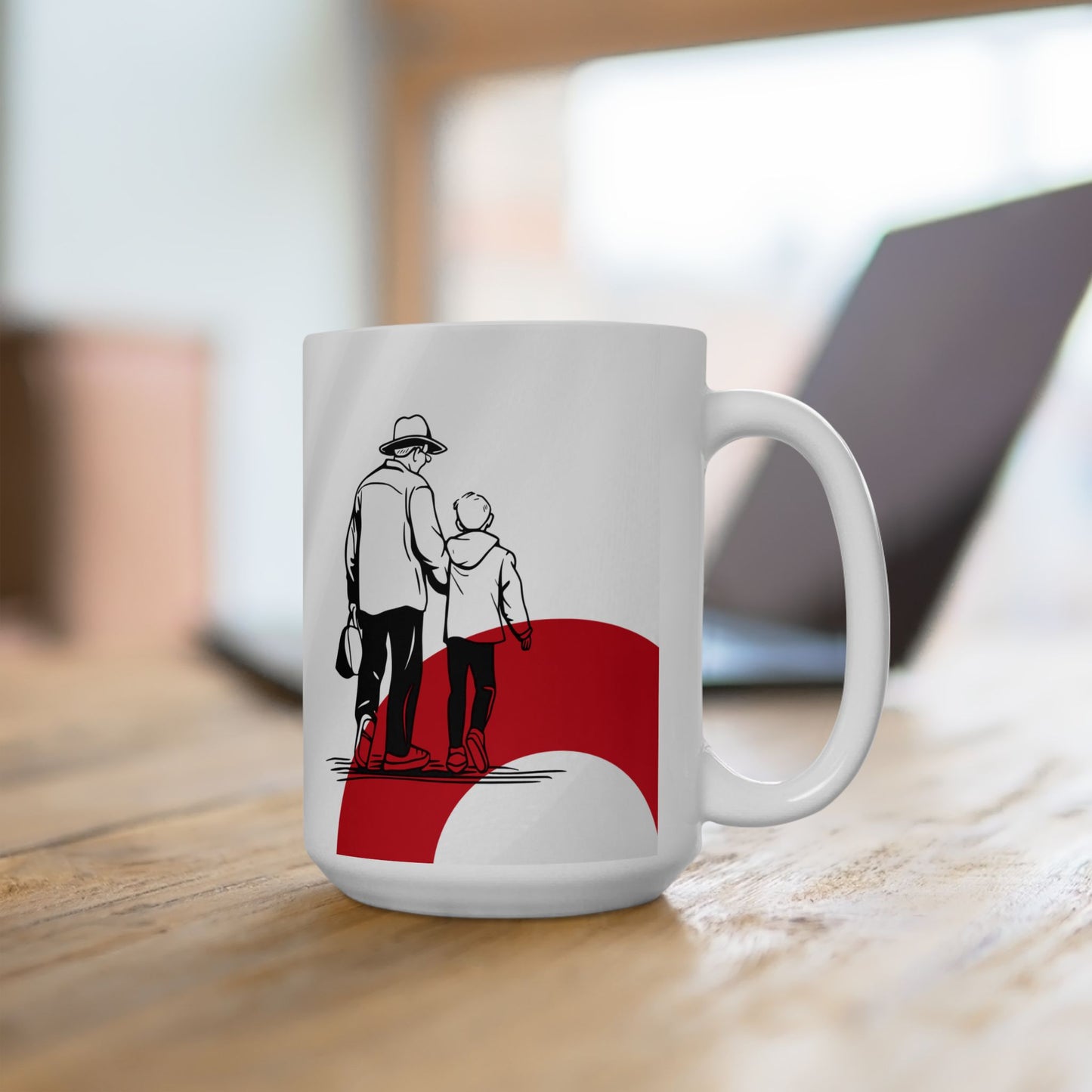 Happy Father's Day Ceramic Mug – Gift for Fathers, Coffee Lover Mug - 14014