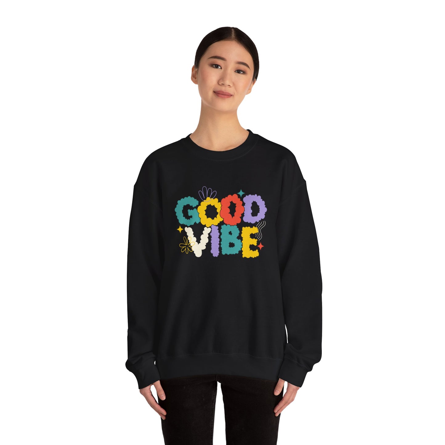 Good Vibe - Unisex Heavy Blend™ Crewneck Sweatshirt