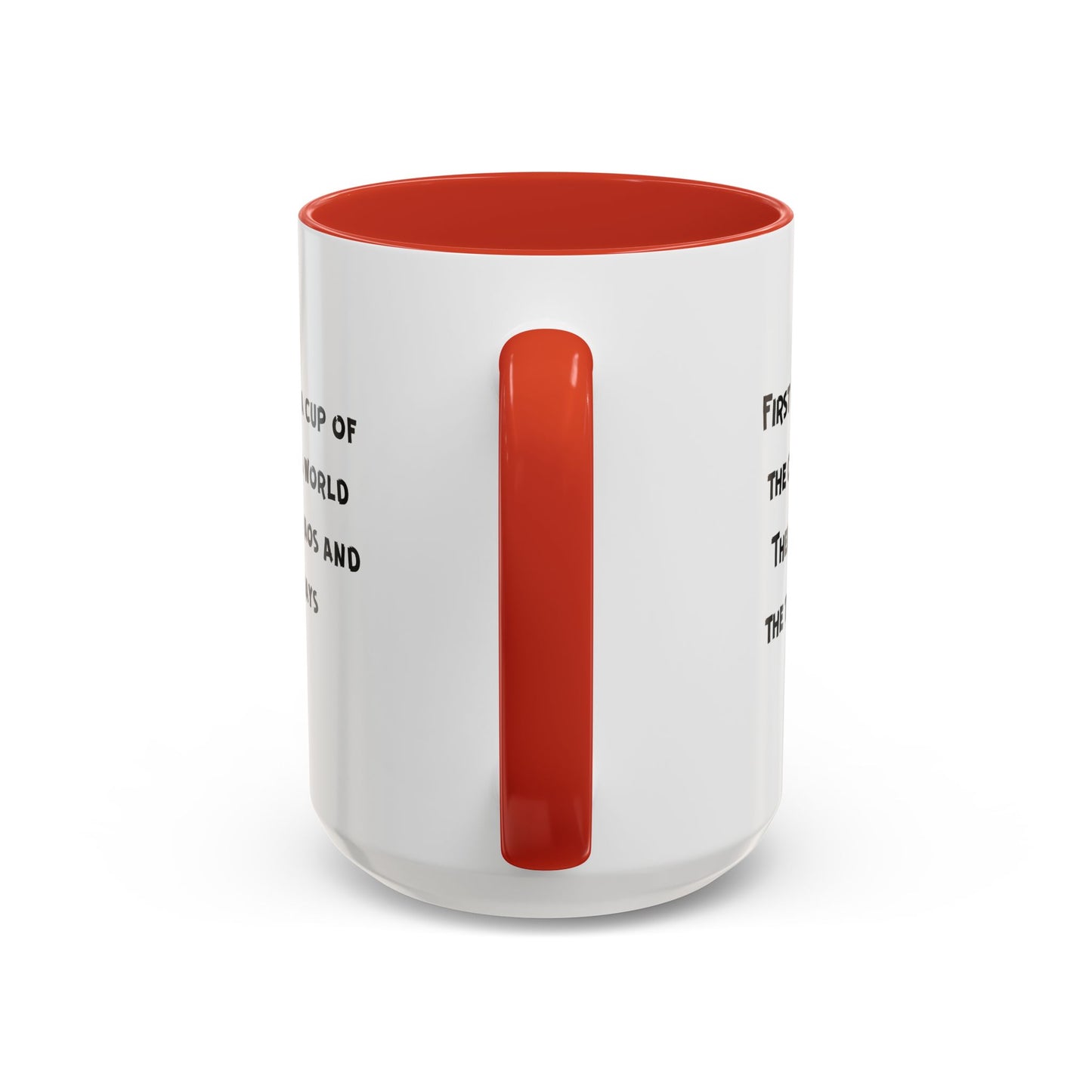Pug, Coffee is Why I Got Out of Bed This Morning - Accent Coffee Mug (11, 15oz) - 11298