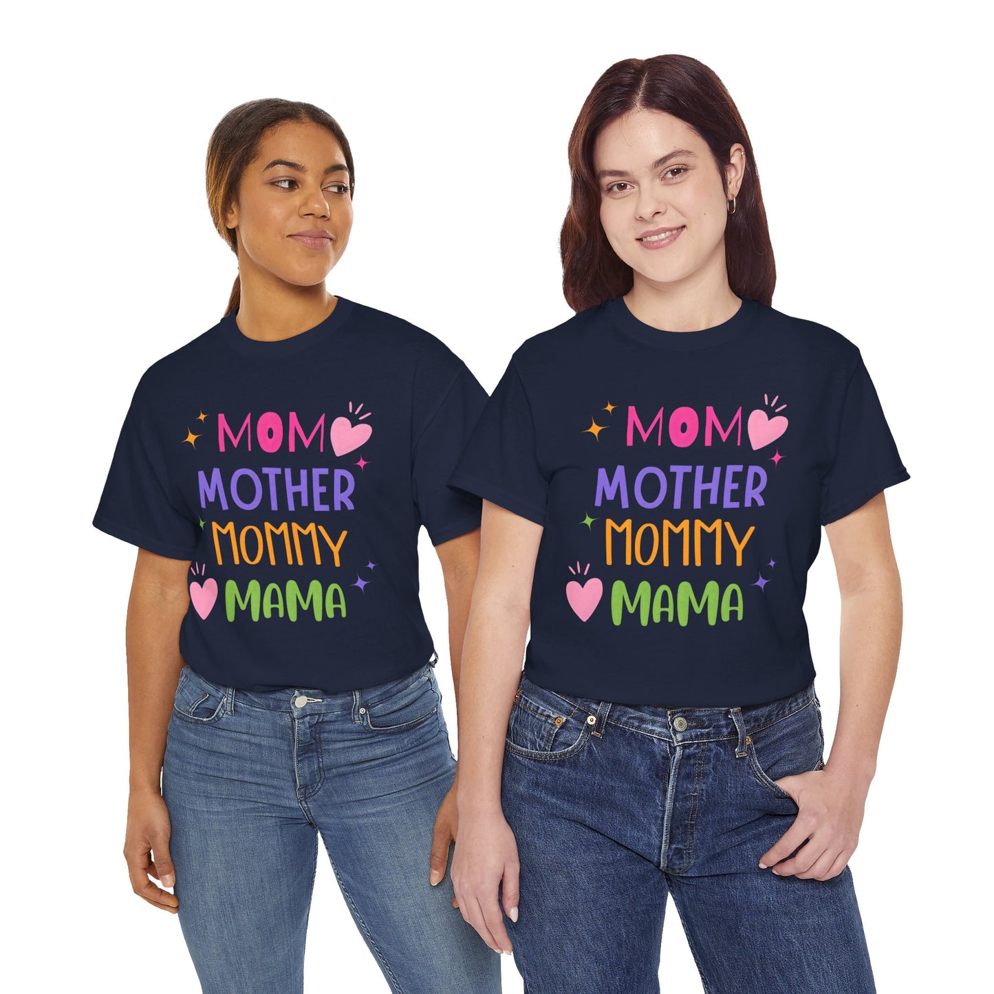 Colorful Mom Mama T-Shirt – Cute Mother’s Day Gift Tee - 14873