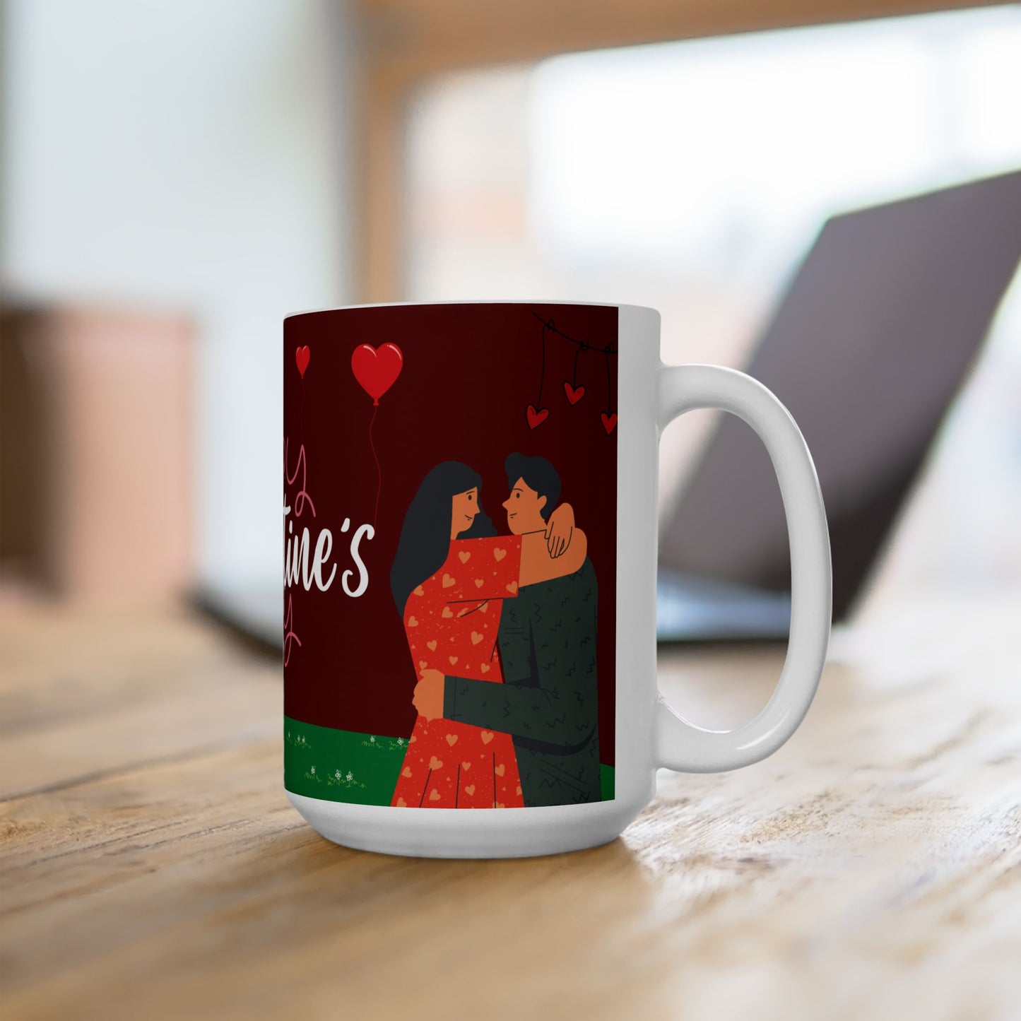 Happy Valentine’s Day! - Ceramic Mug, (11oz, 15oz) - 11179