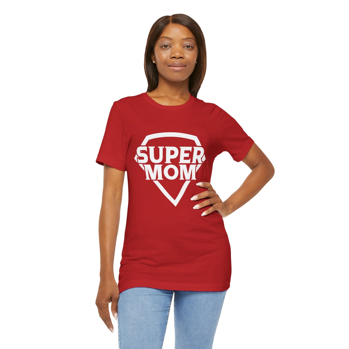 Super Mom - Unisex Jersey Short Sleeve Tee - 13069