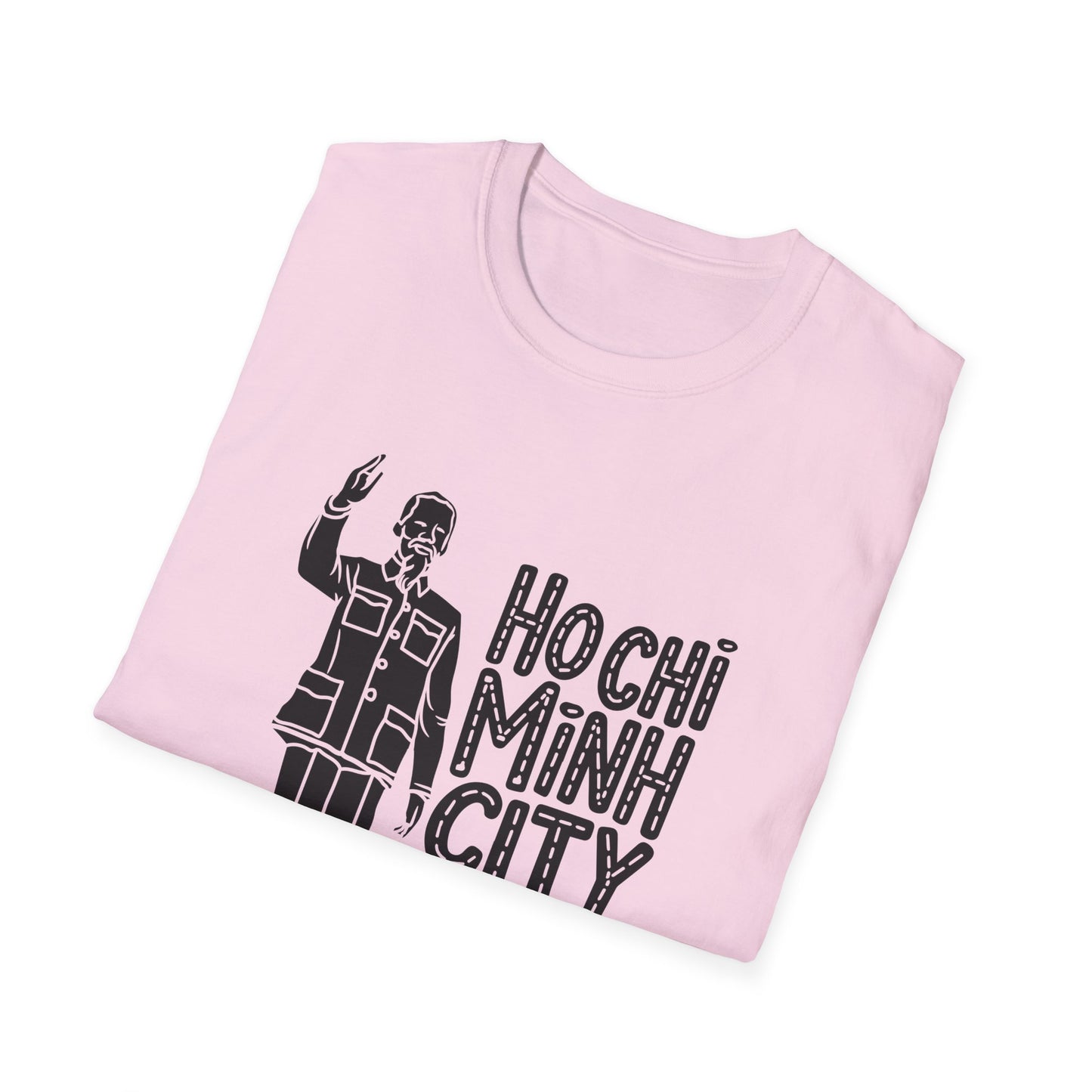 Hochi Minh City Graphic T-Shirt - Unisex Softstyle Tee - 12140