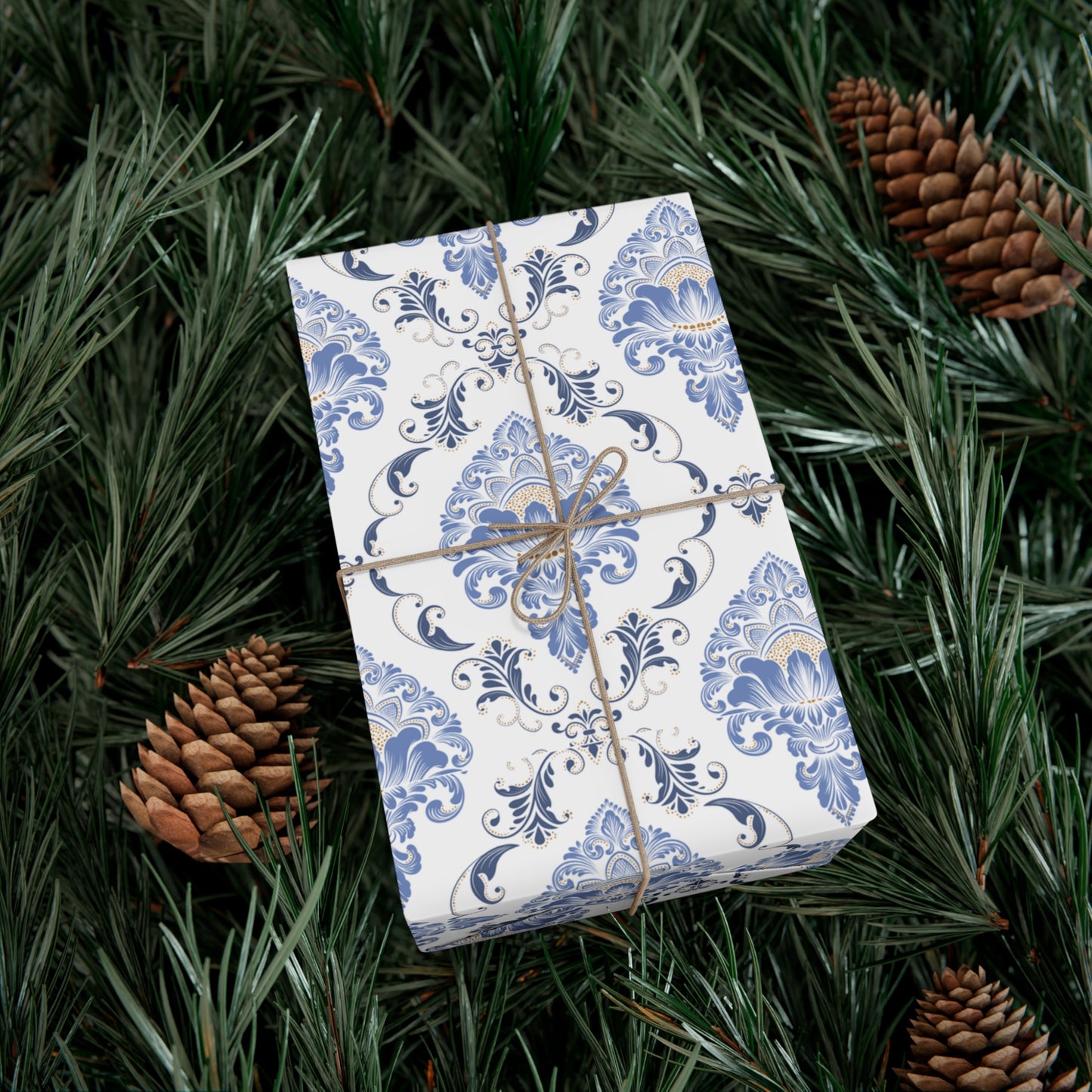 Light Blue Pattern - Gift Wrap Papers - 10311