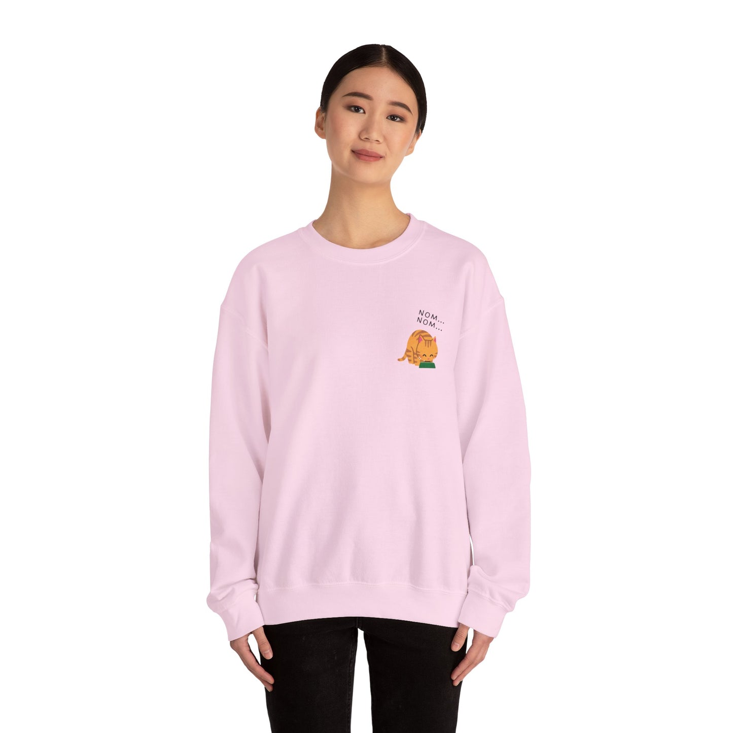 Cat, I Heard Someone Say Tuna - Unisex Heavy Blend™ Crewneck Sweatshirt - 11316