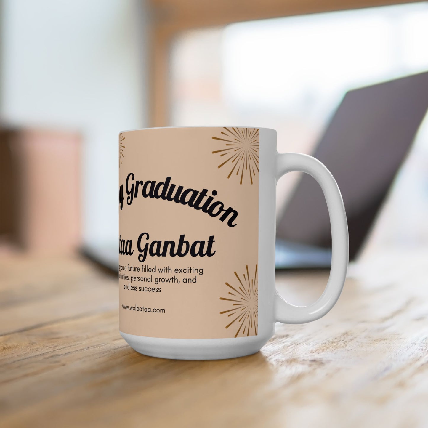 Happy Graduation, Details Customizable - Ceramic Mug, (11oz, 15oz) - 10926