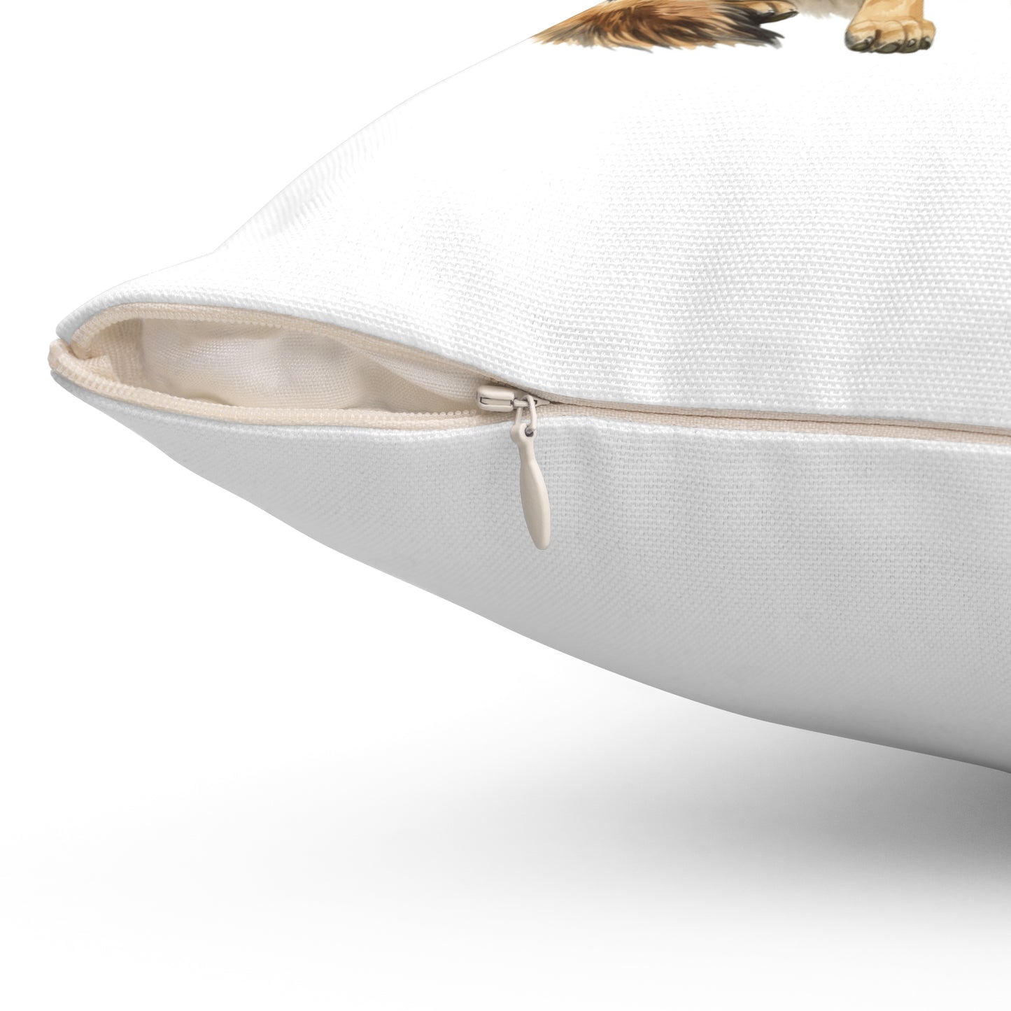 German Shepherds are Not Just Pets; They're Family - Spun Polyester Square Pillow - 10499