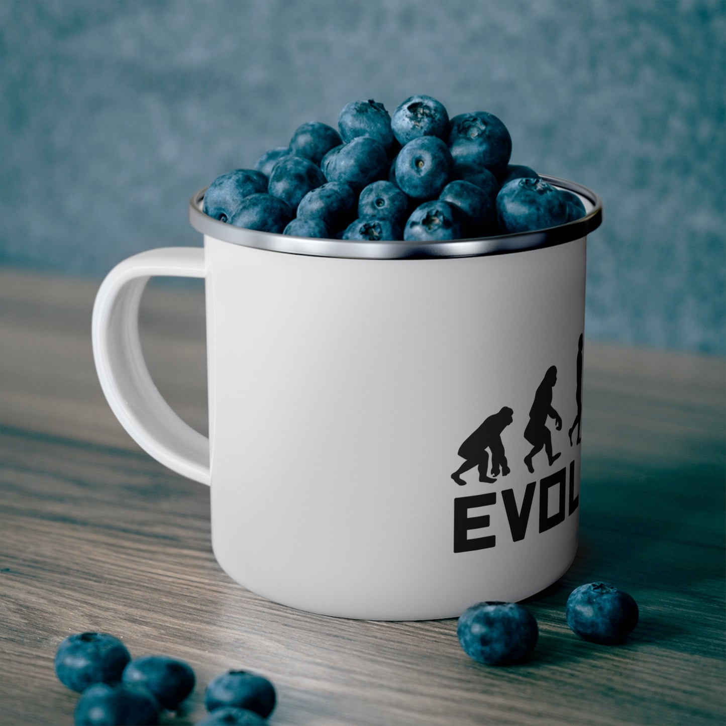 Camping: Evolution - Enamel Camping Mug - 12615
