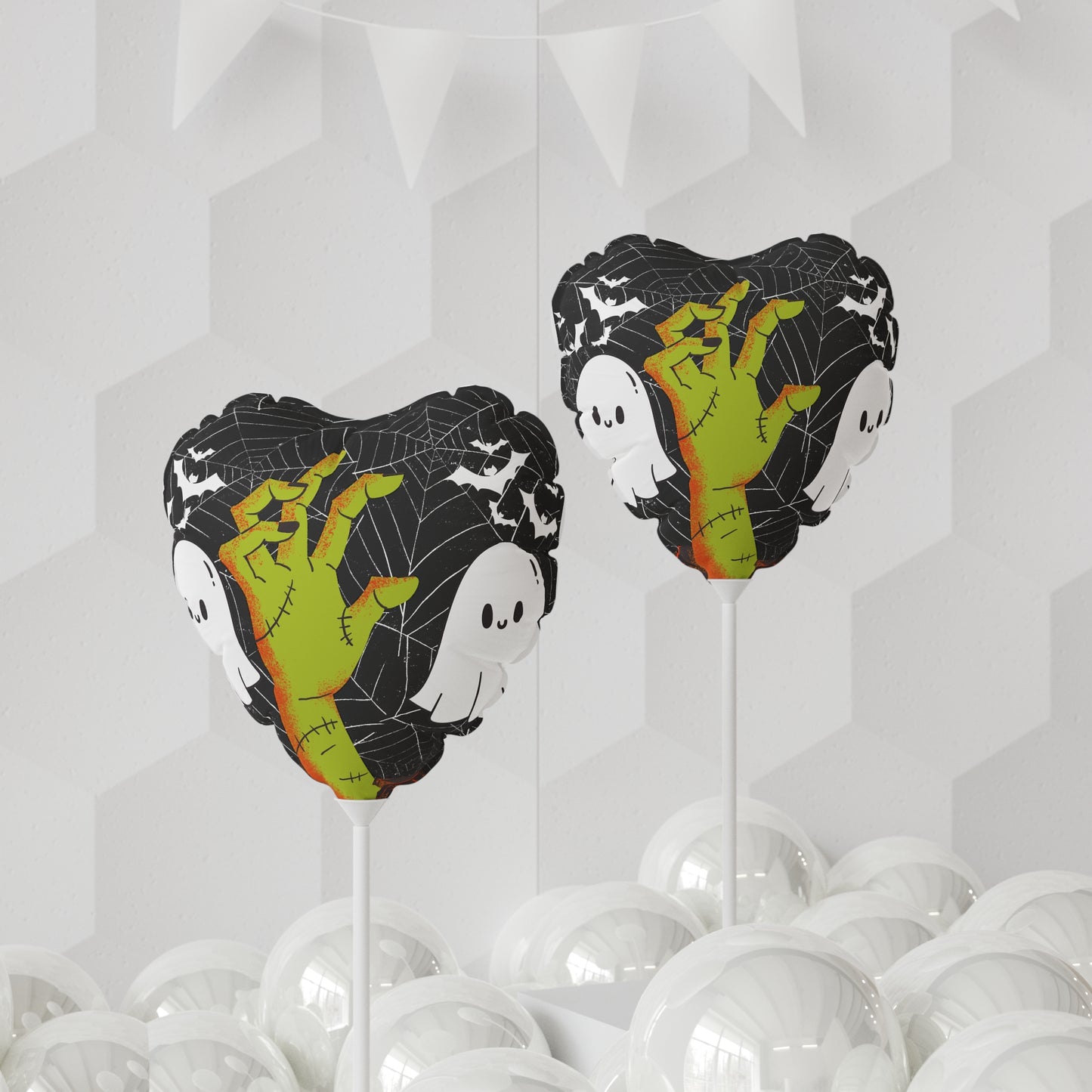 Hand Drawn - Balloon (Round and Heart-shaped), 11" - 13761